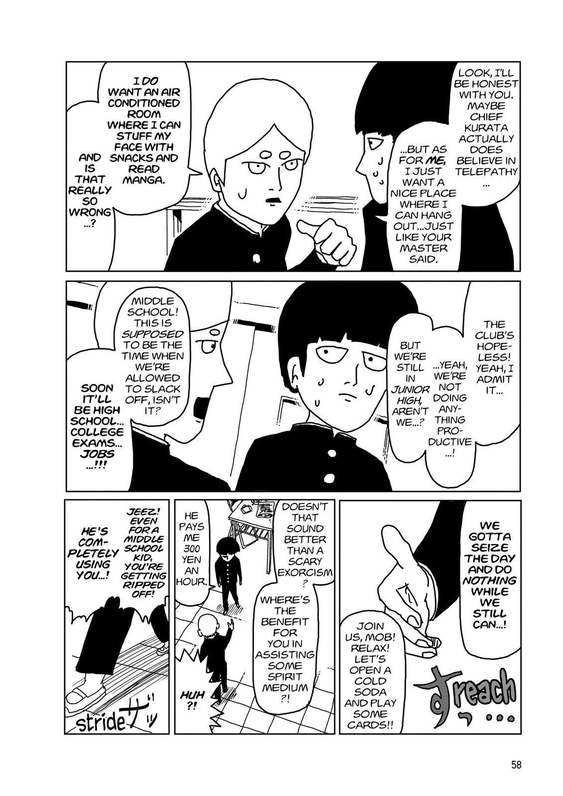 Mob Psycho 100 Chapter 4 - Page 8