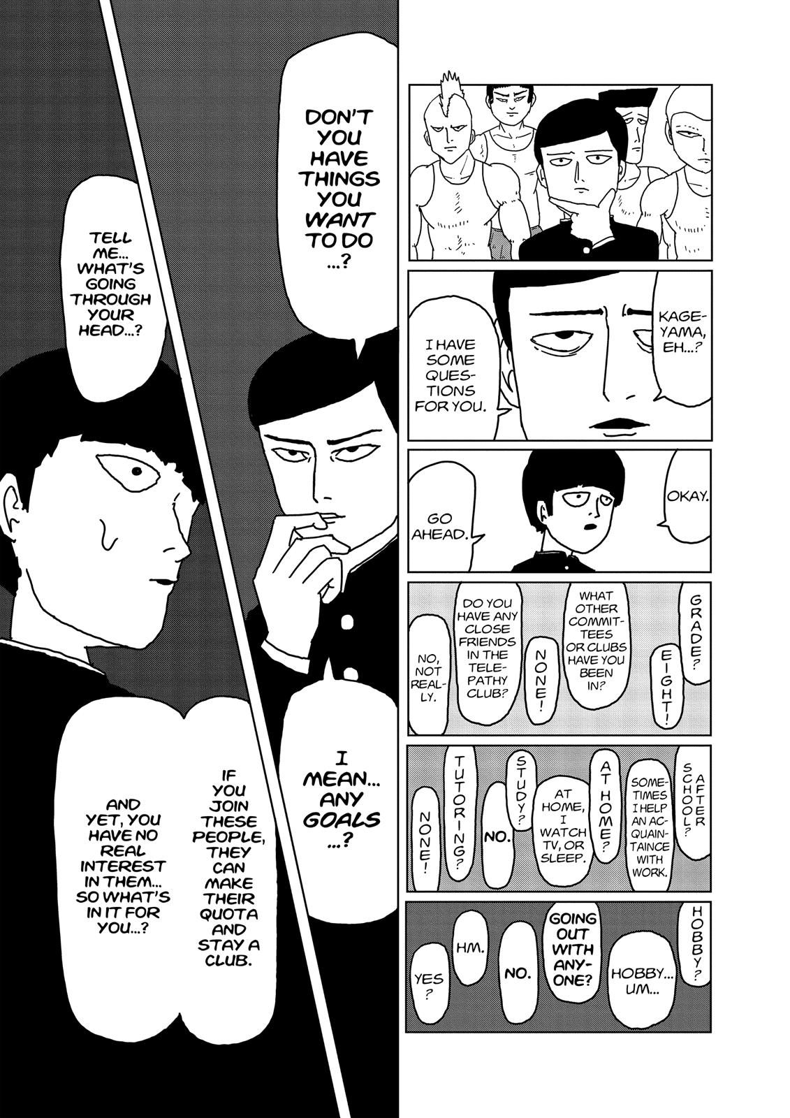 Mob Psycho 100 Chapter 4 - Page 11