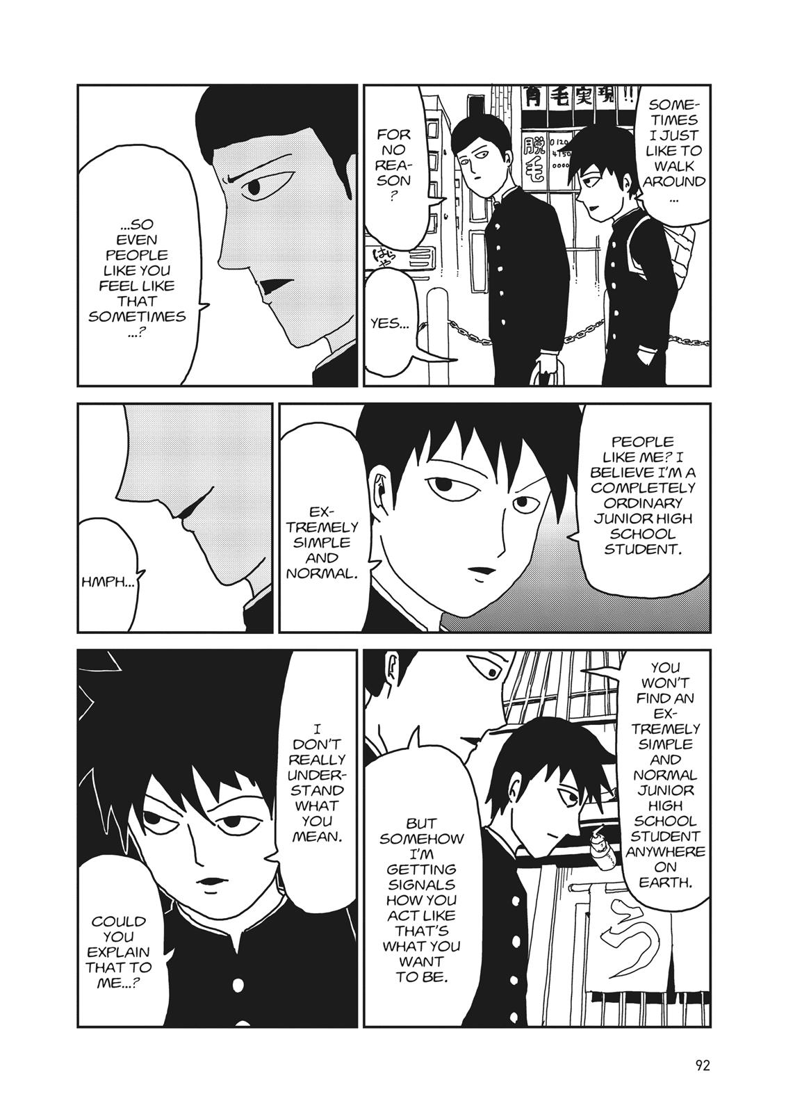 Mob Psycho 100 Chapter 21 - Page 14