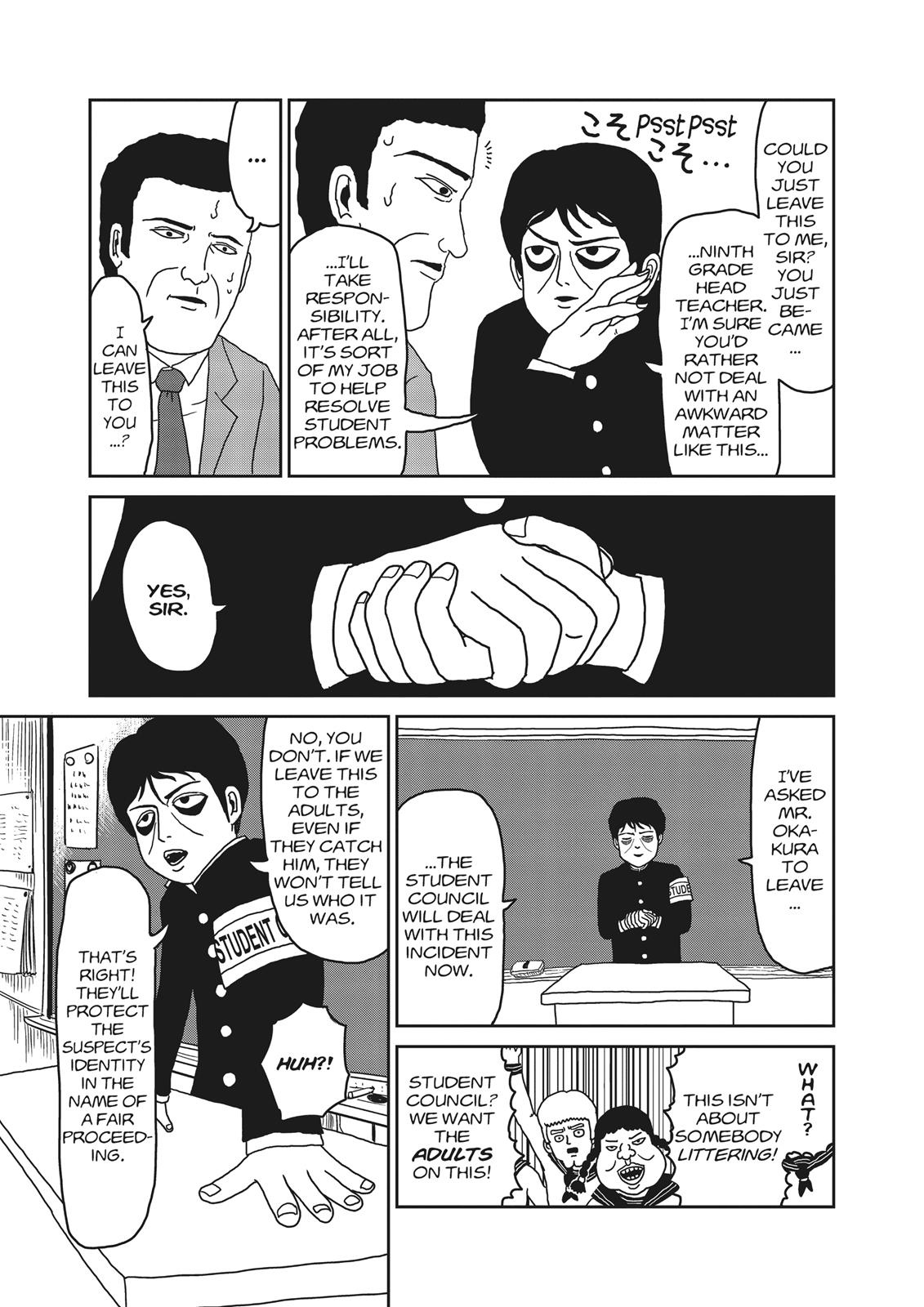 Mob Psycho 100 Chapter 24 - Page 3