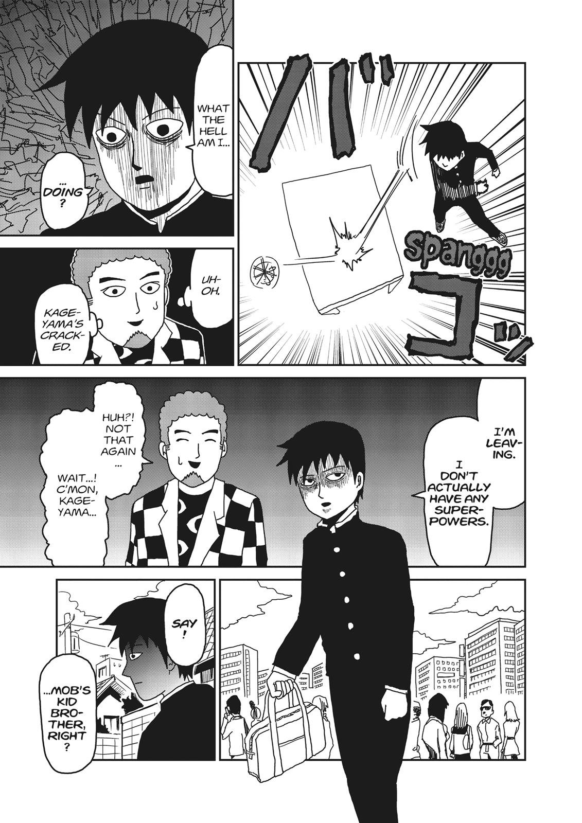 Mob Psycho 100 Chapter 24 - Page 21