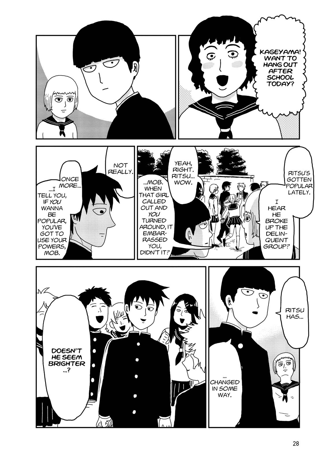 Mob Psycho 100 Chapter 26 - Page 10