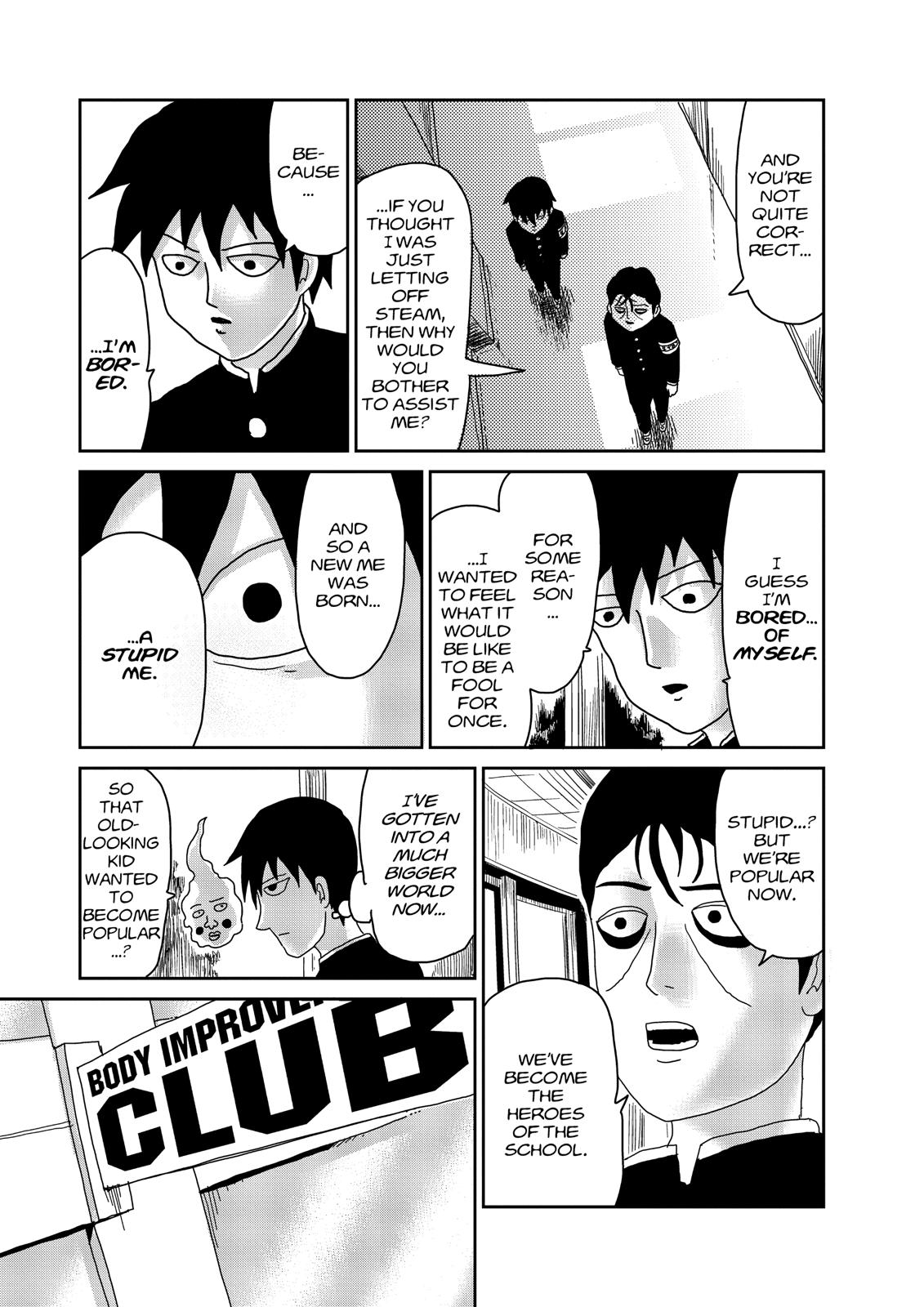 Mob Psycho 100 Chapter 27 - Page 9