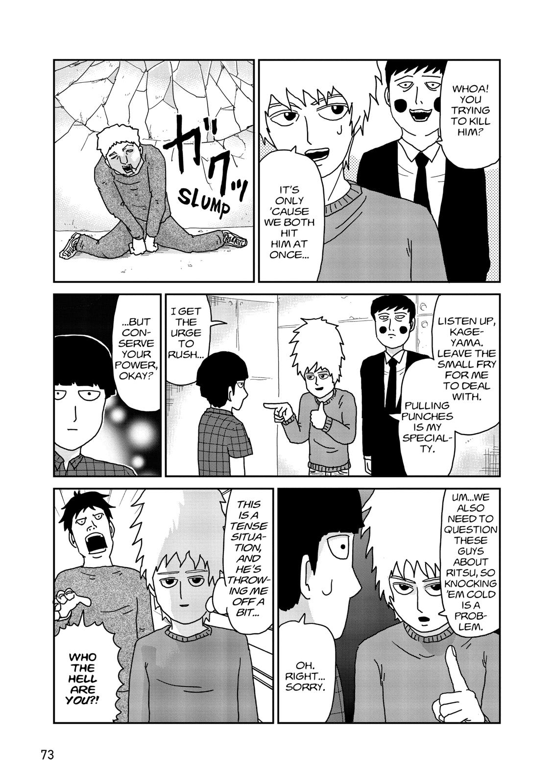 Mob Psycho 100 Chapter 38 - Page 3