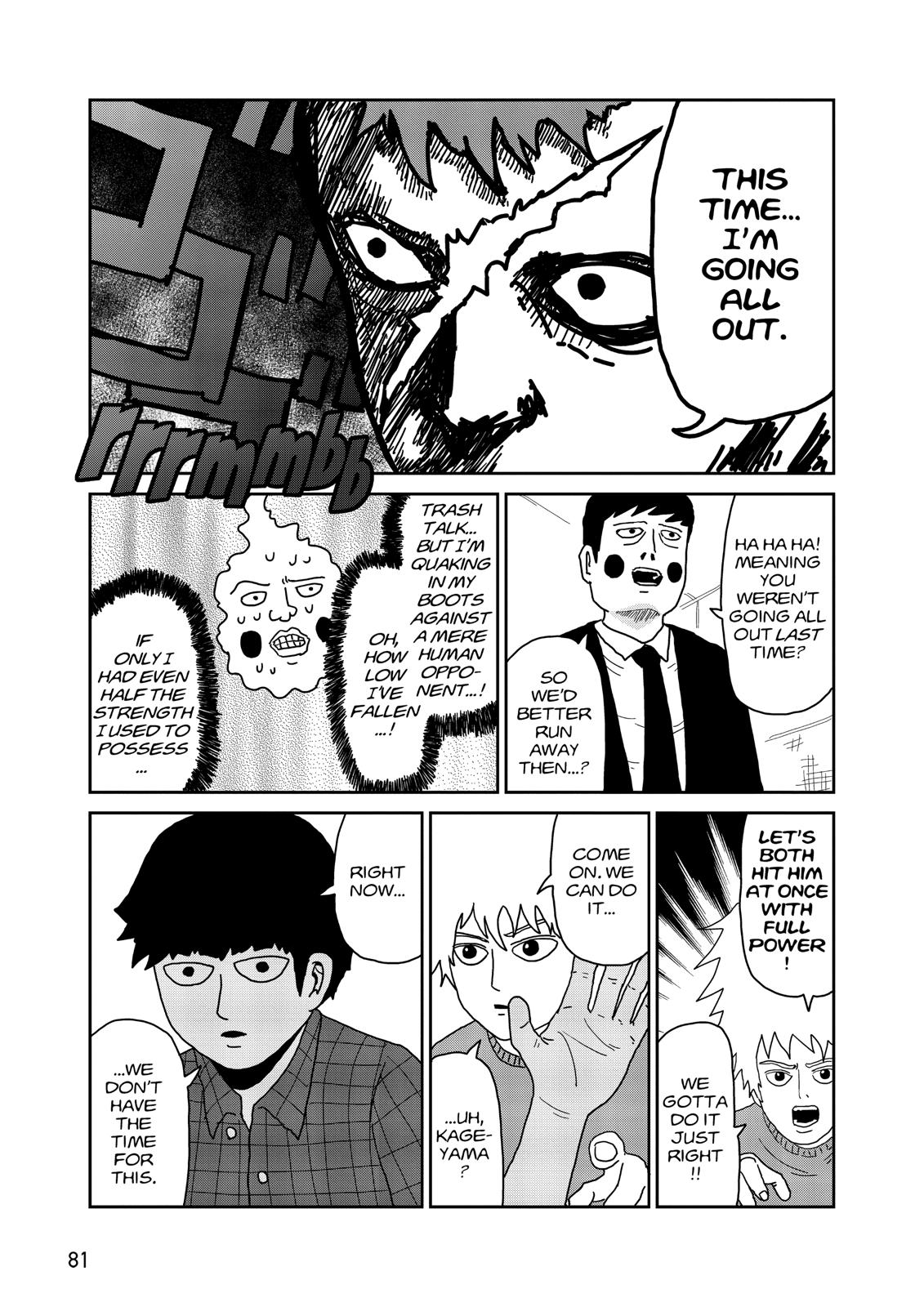 Mob Psycho 100 Chapter 38 - Page 11