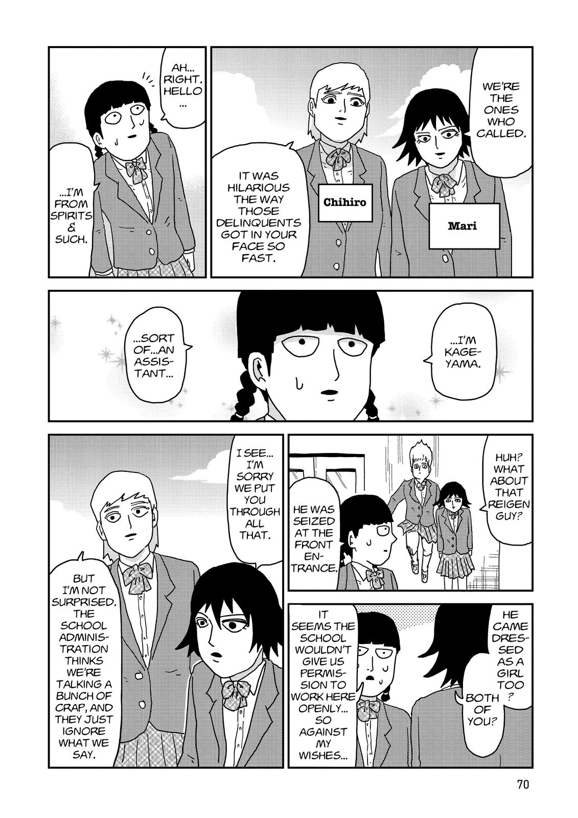 Mob Psycho 100 Chapter 56 - Page 8