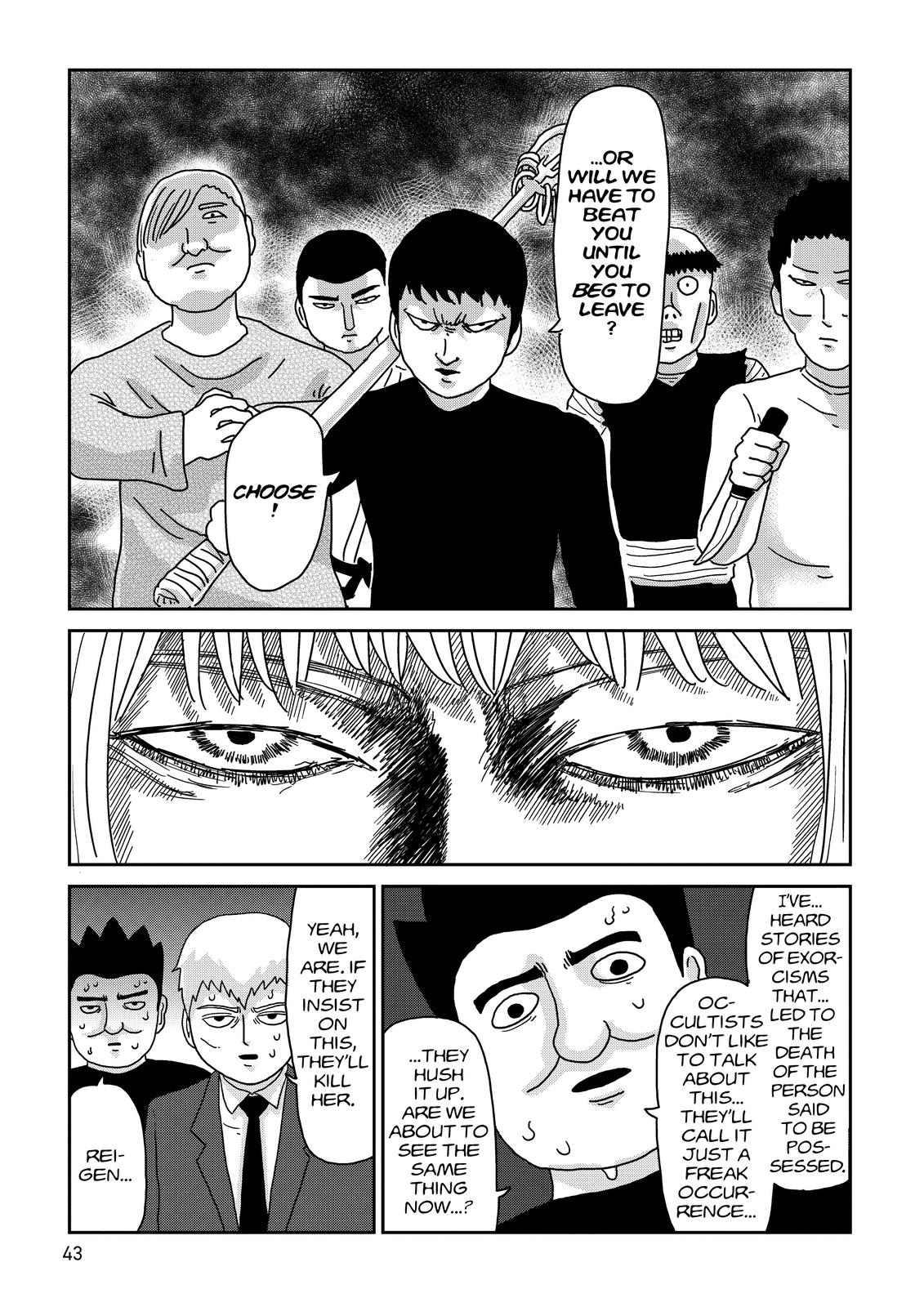 Mob Psycho 100 Chapter 62 - Page 5