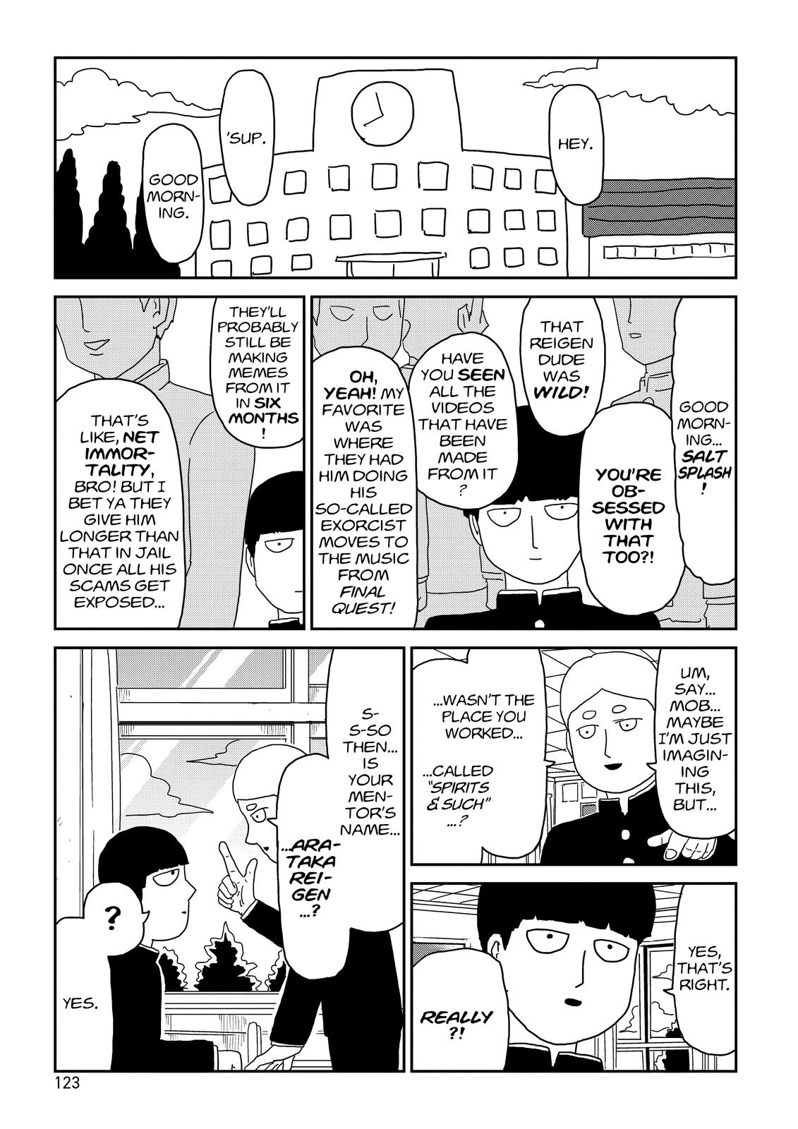 Mob Psycho 100 Chapter 72 - Page 13