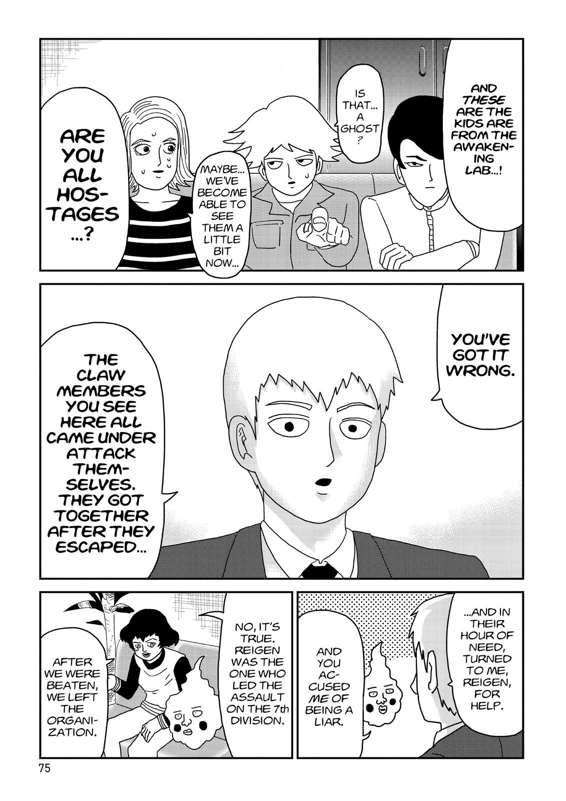 Mob Psycho 100 Chapter 78 - Page 19