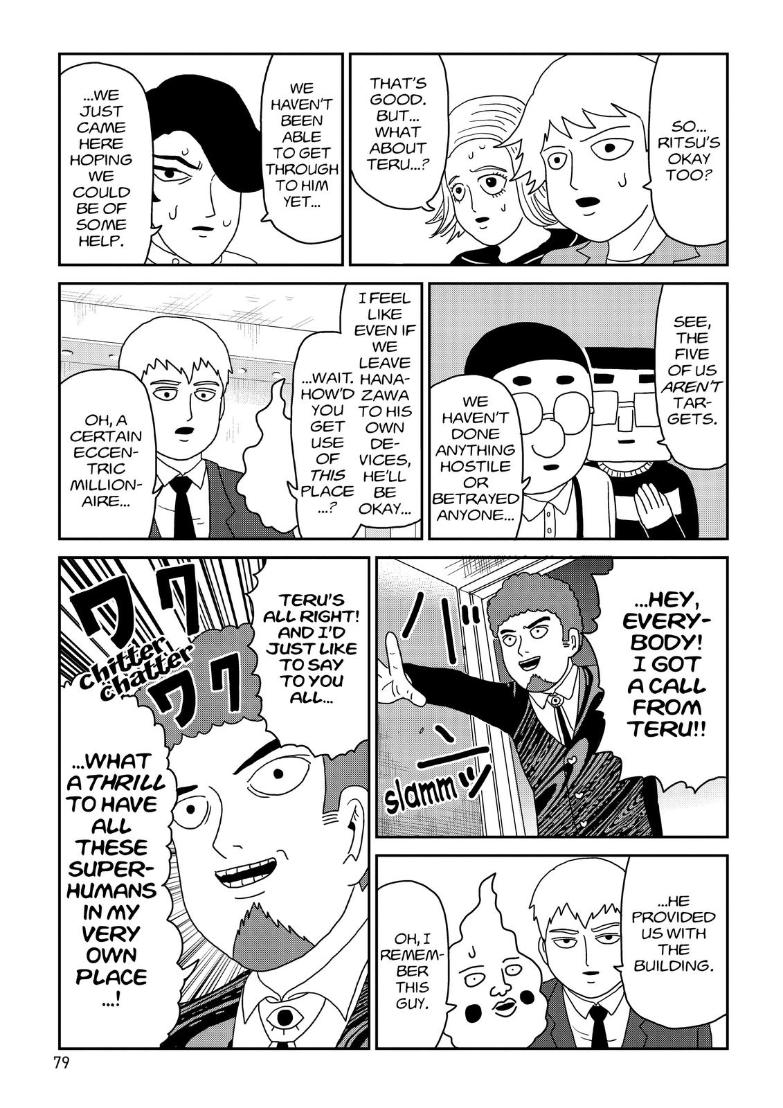Mob Psycho 100 Chapter 78 - Page 23