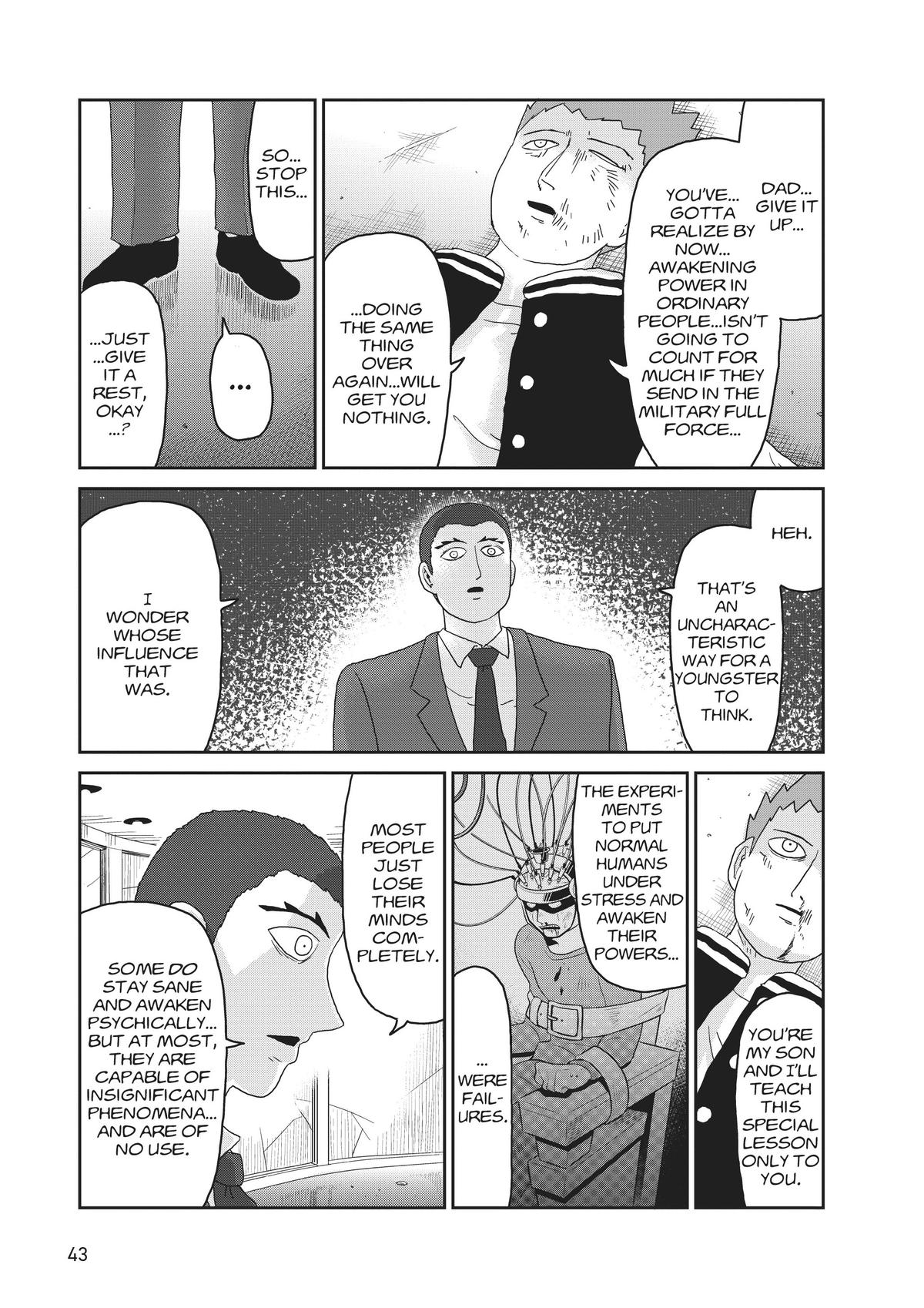 Mob Psycho 100 Chapter 89 - Page 44
