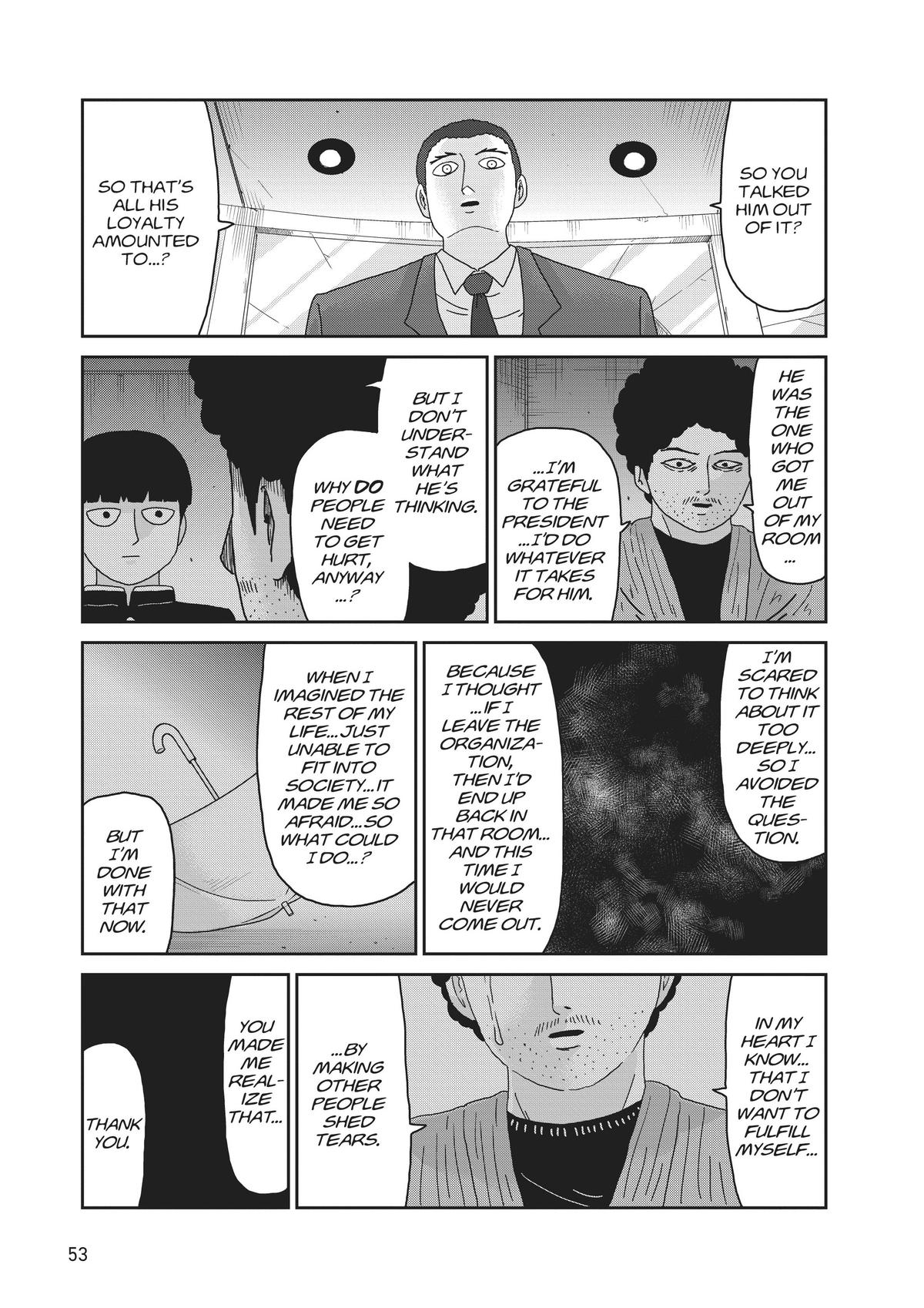 Mob Psycho 100 Chapter 89 - Page 54