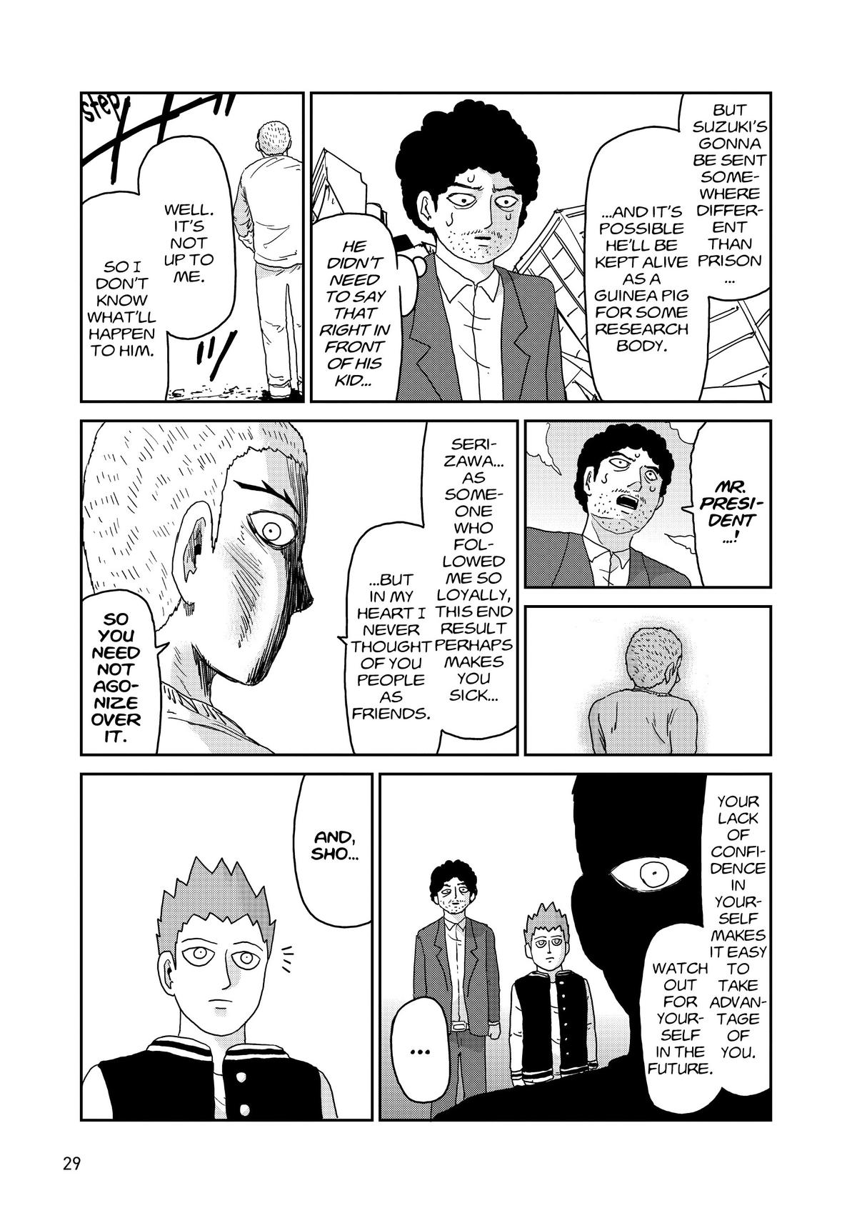 Mob Psycho 100 Chapter 91 - Page 29