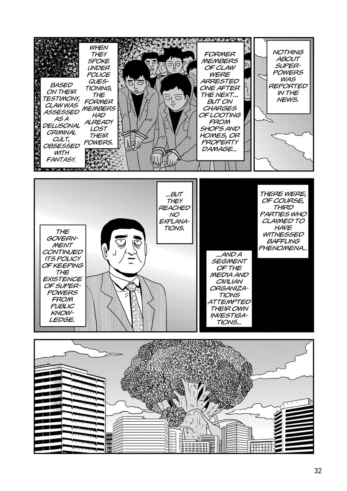 Mob Psycho 100 Chapter 91 - Page 32