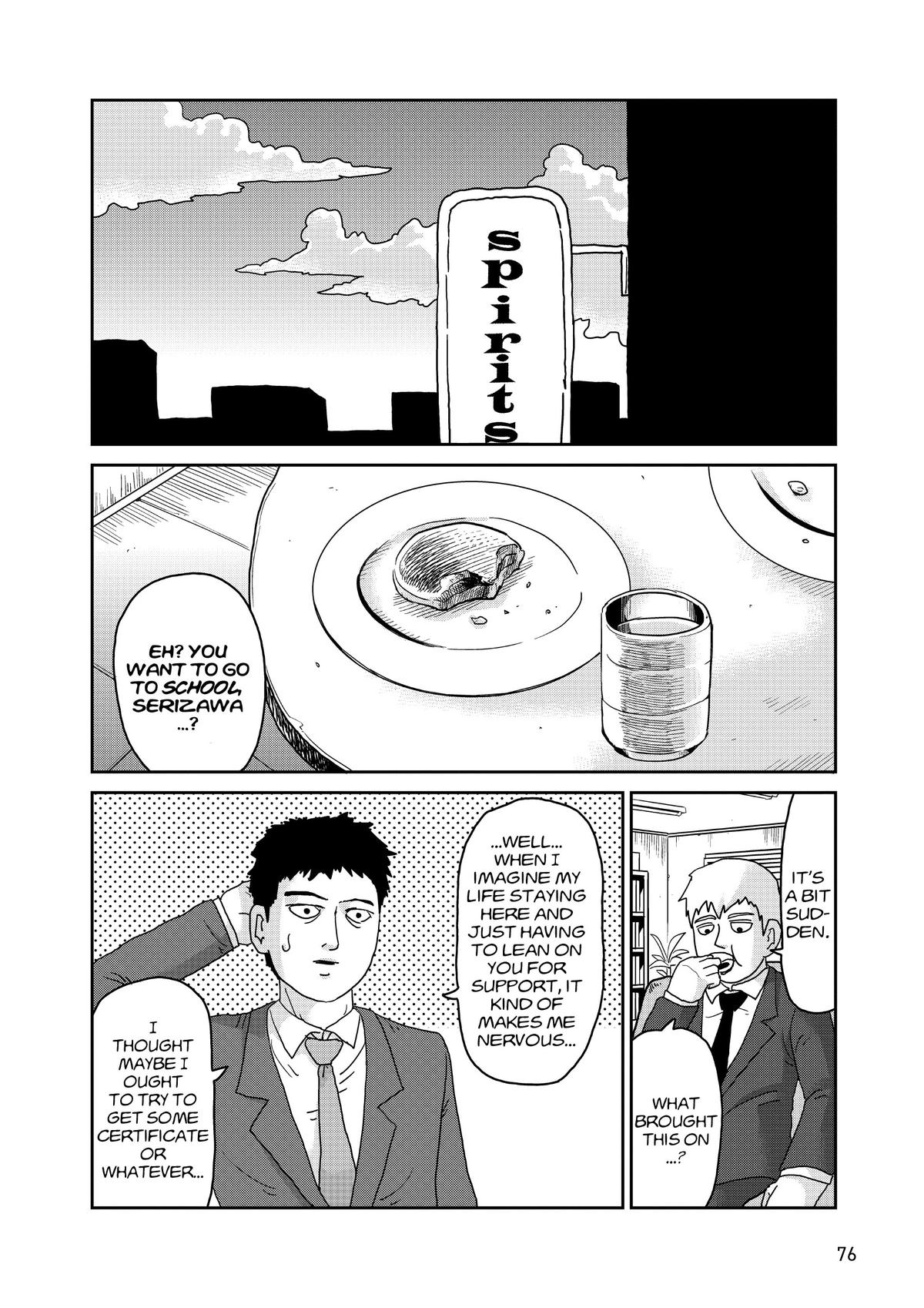 Mob Psycho 100 Chapter 93 - Page 8