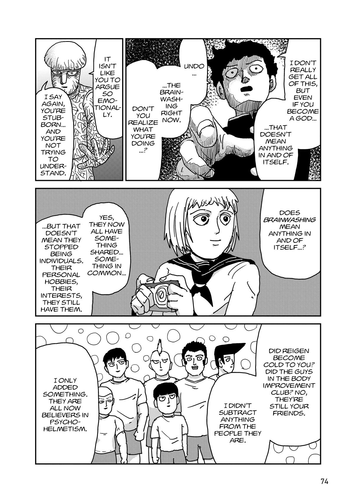 Mob Psycho 100 Chapter 97 - Page 12