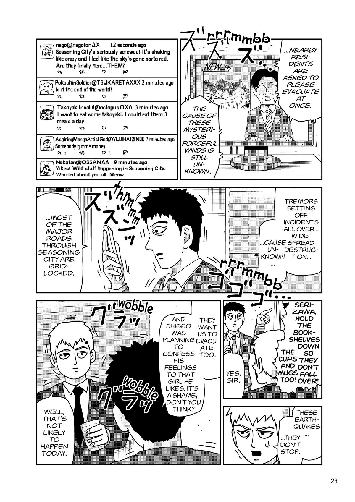 Mob Psycho 100 Chapter 100 - Page 29