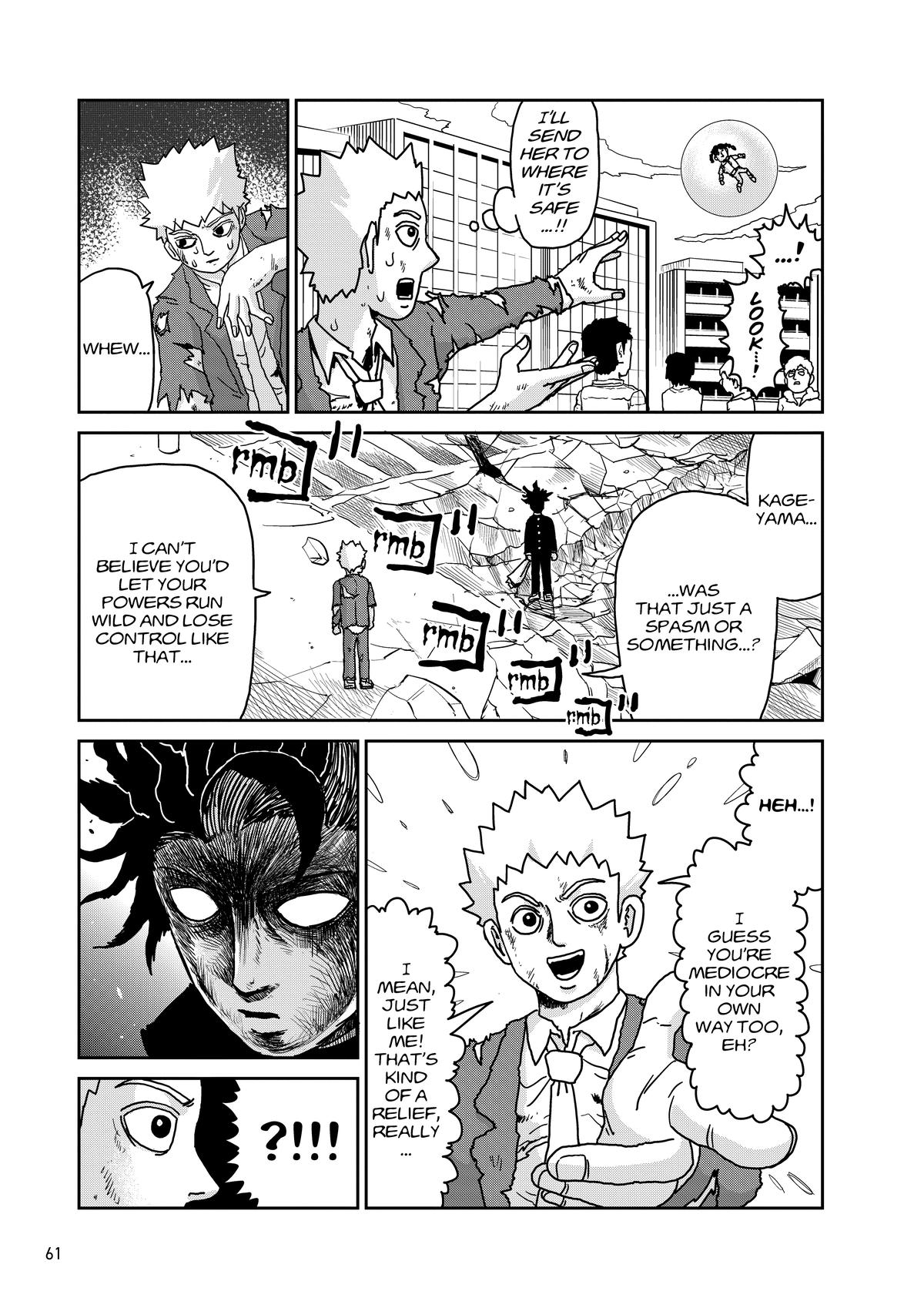Mob Psycho 100 Chapter 100 - Page 61