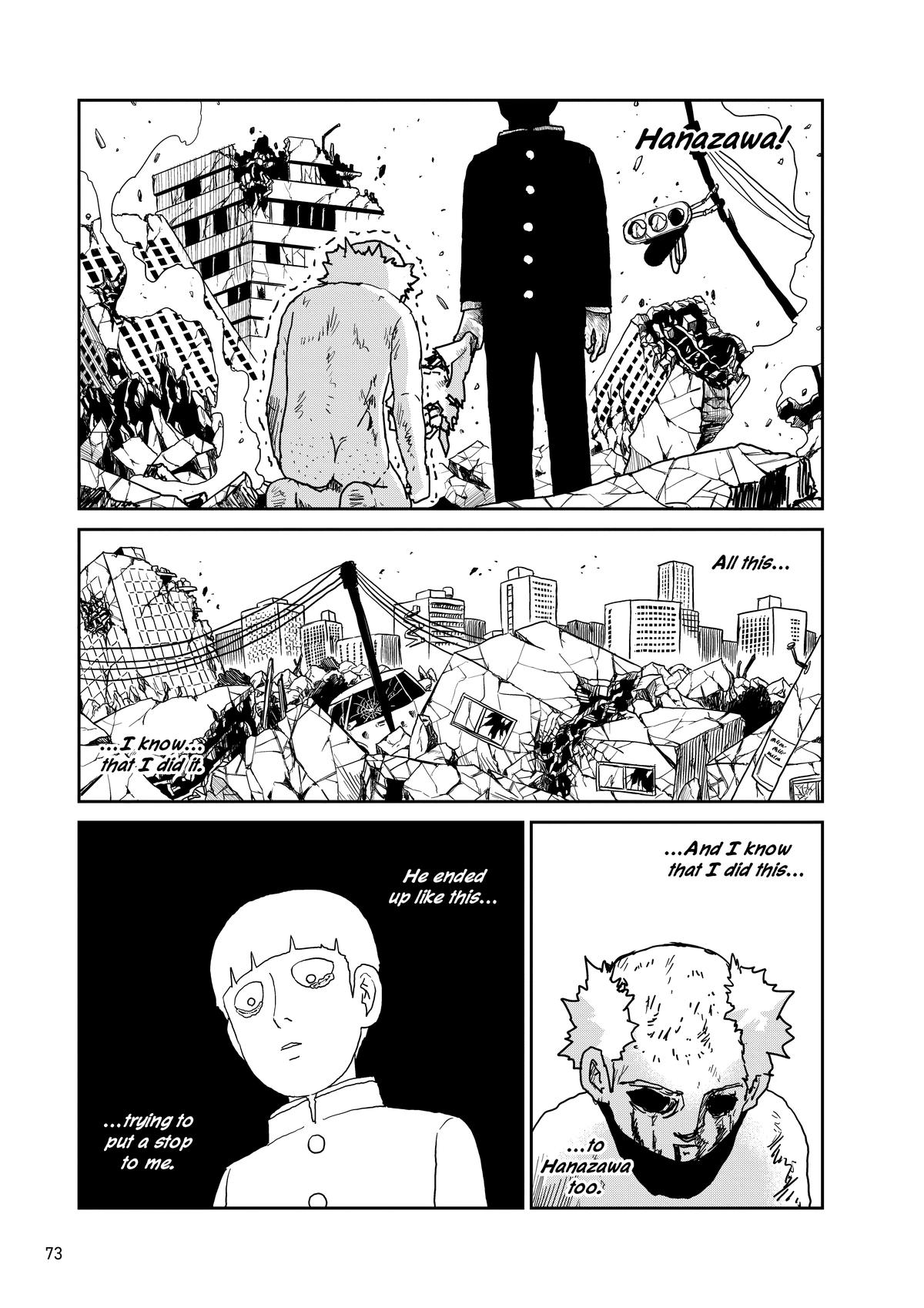 Mob Psycho 100 Chapter 100 - Page 73