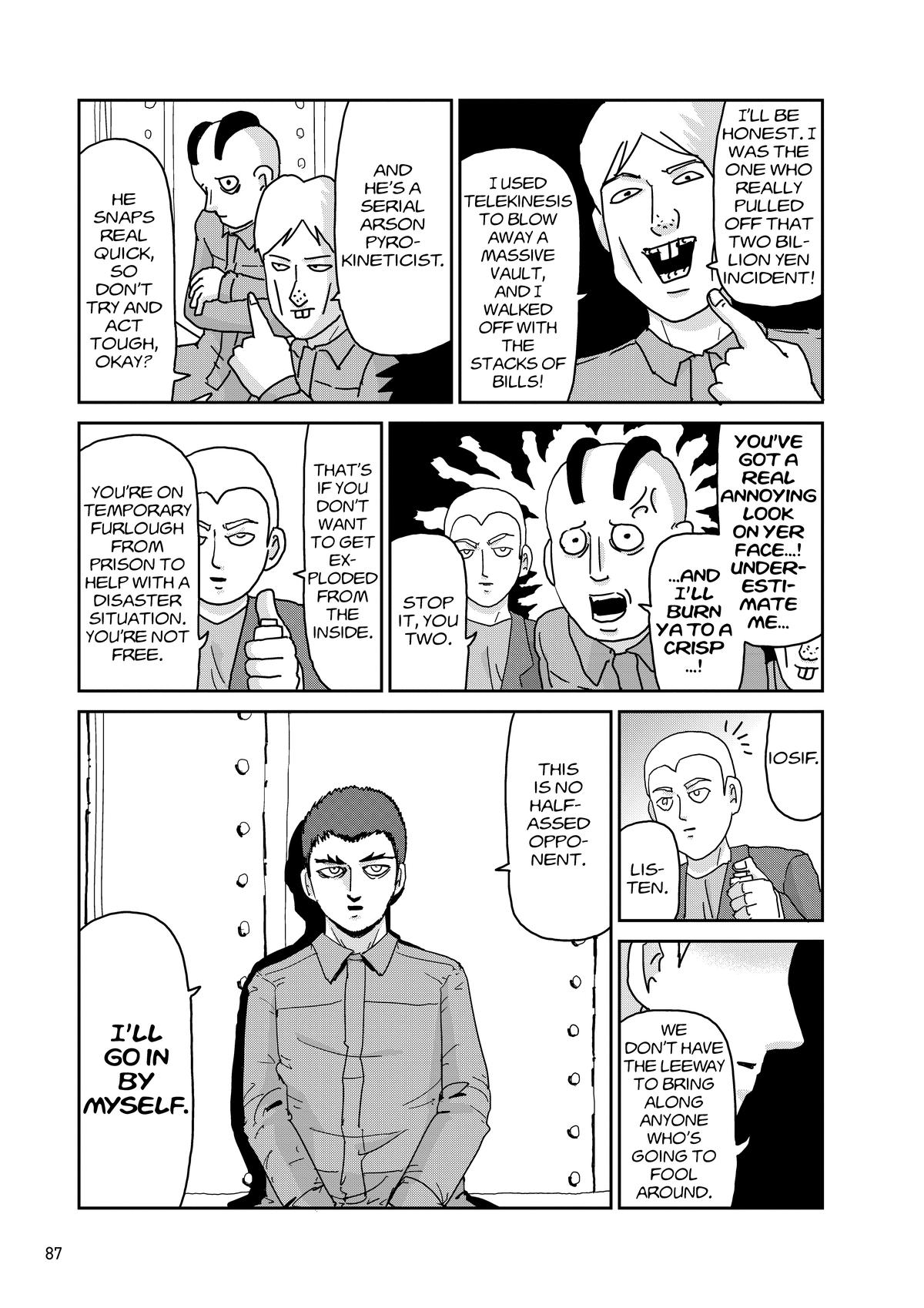 Mob Psycho 100 Chapter 100 - Page 86