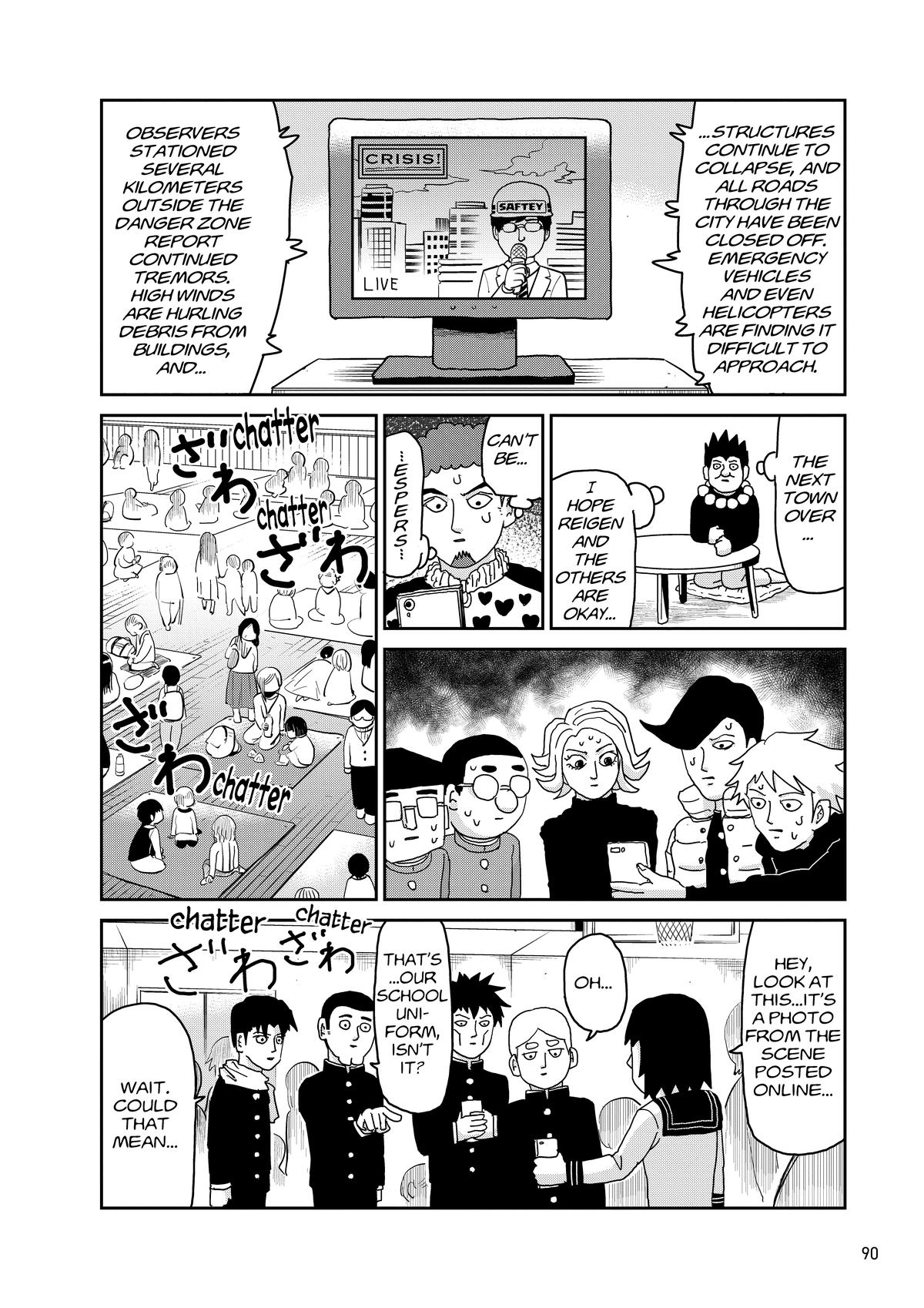 Mob Psycho 100 Chapter 100 - Page 89