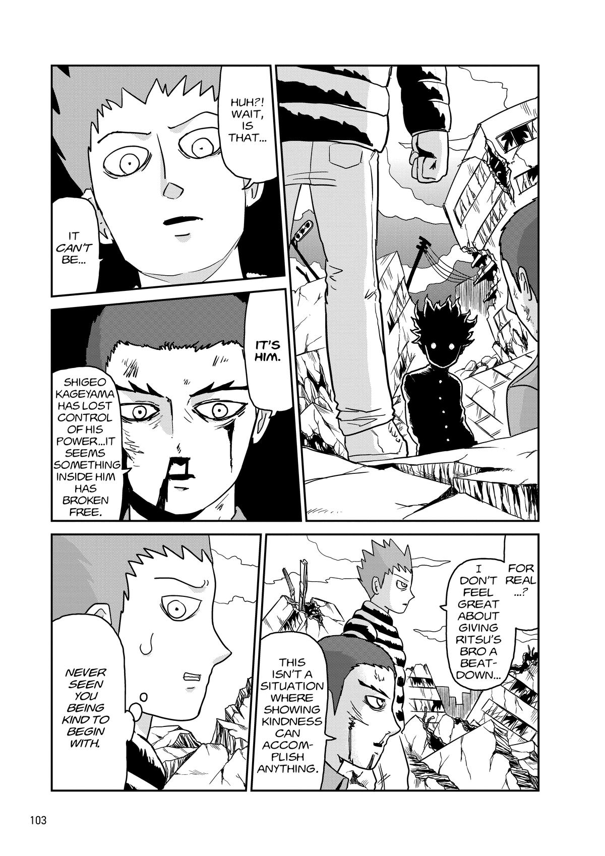 Mob Psycho 100 Chapter 100 - Page 102
