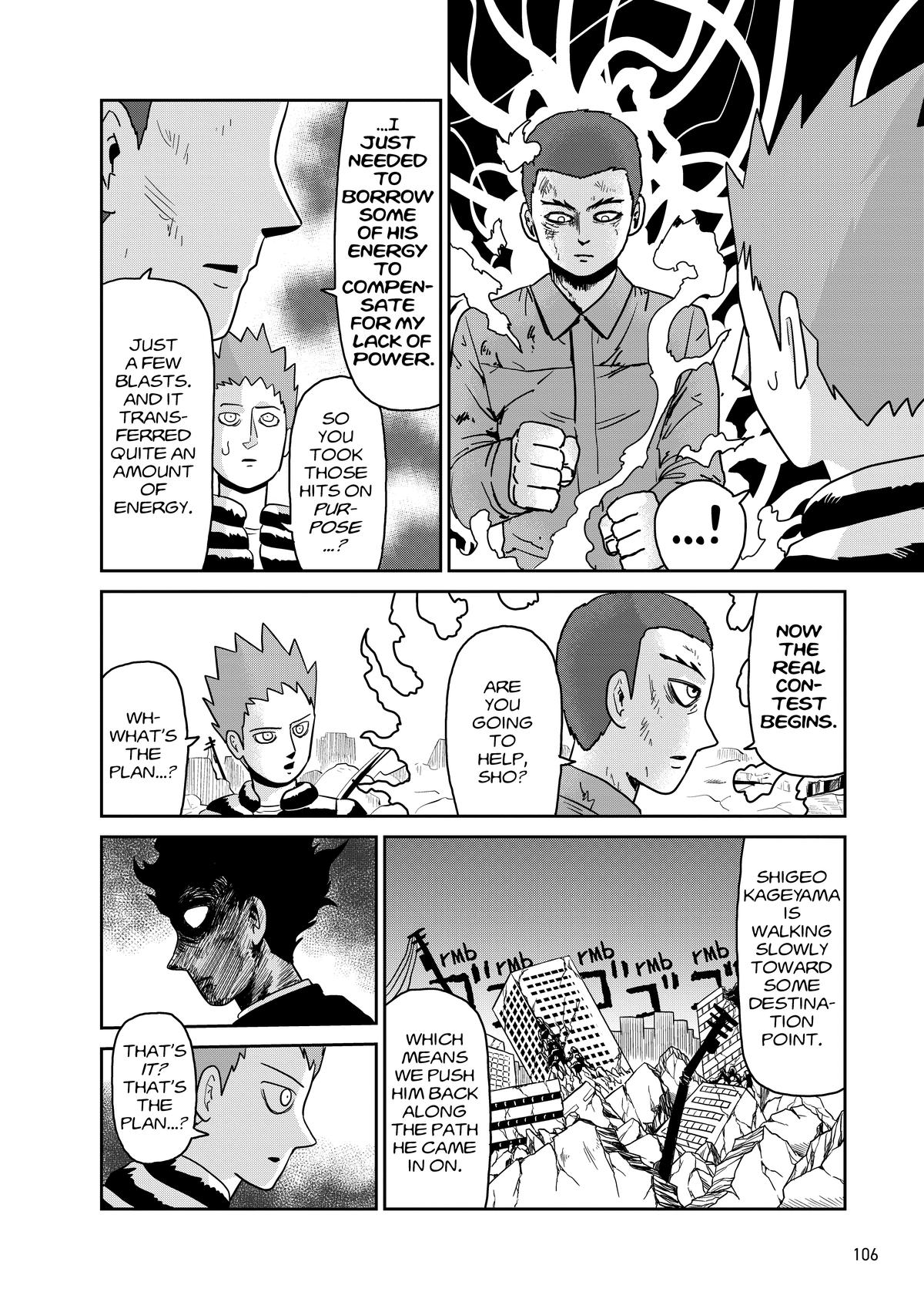 Mob Psycho 100 Chapter 100 - Page 105