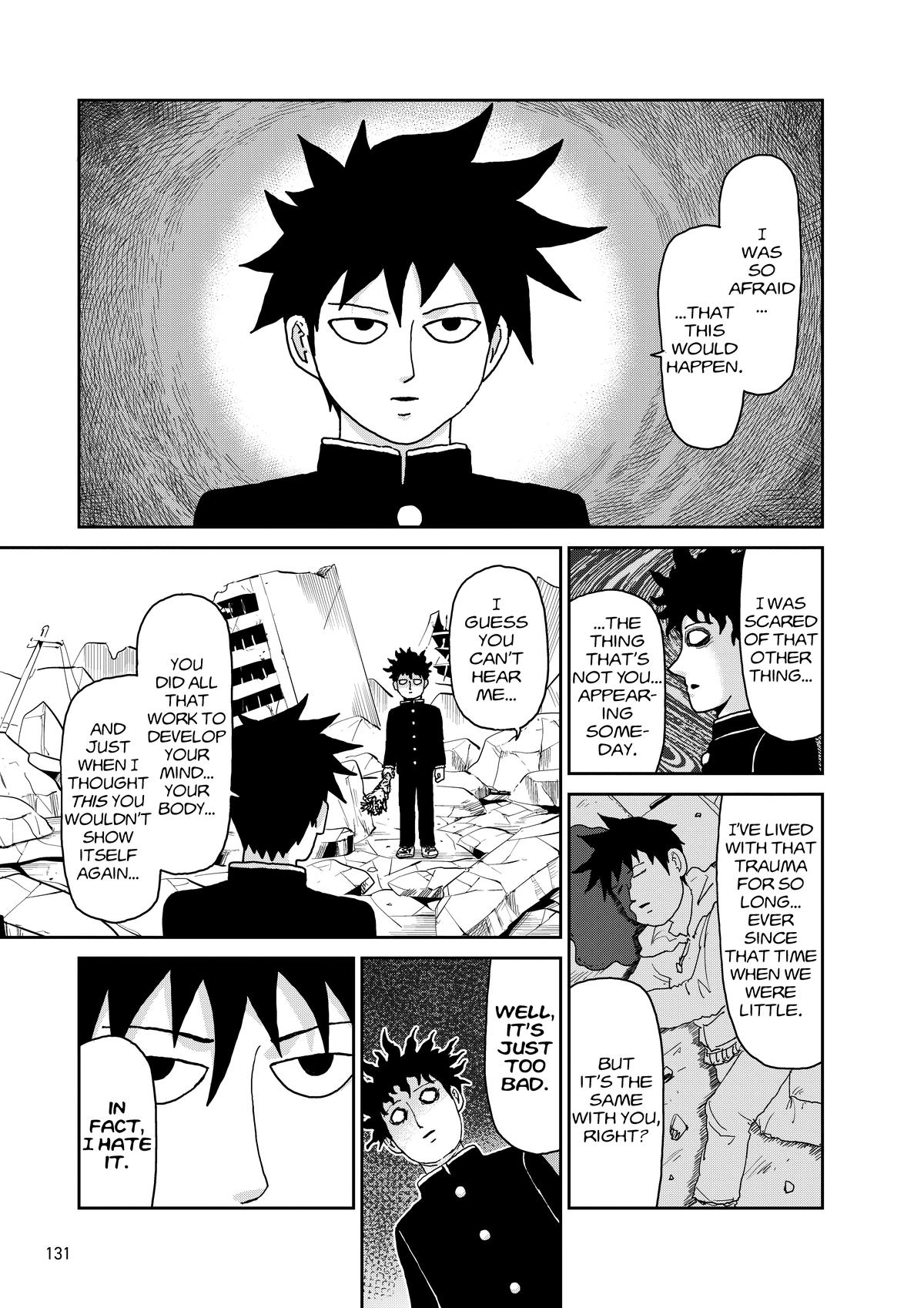 Mob Psycho 100 Chapter 100 - Page 130
