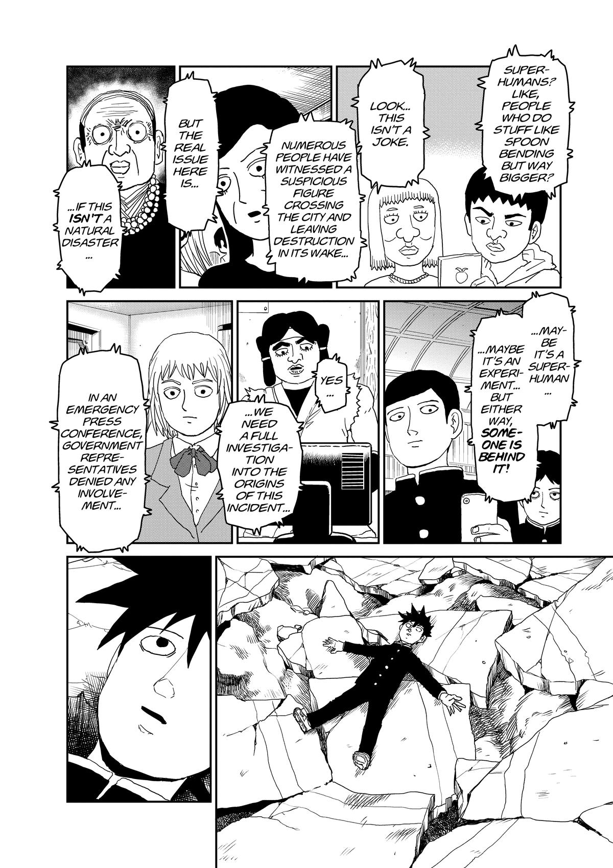 Mob Psycho 100 Chapter 100 - Page 155