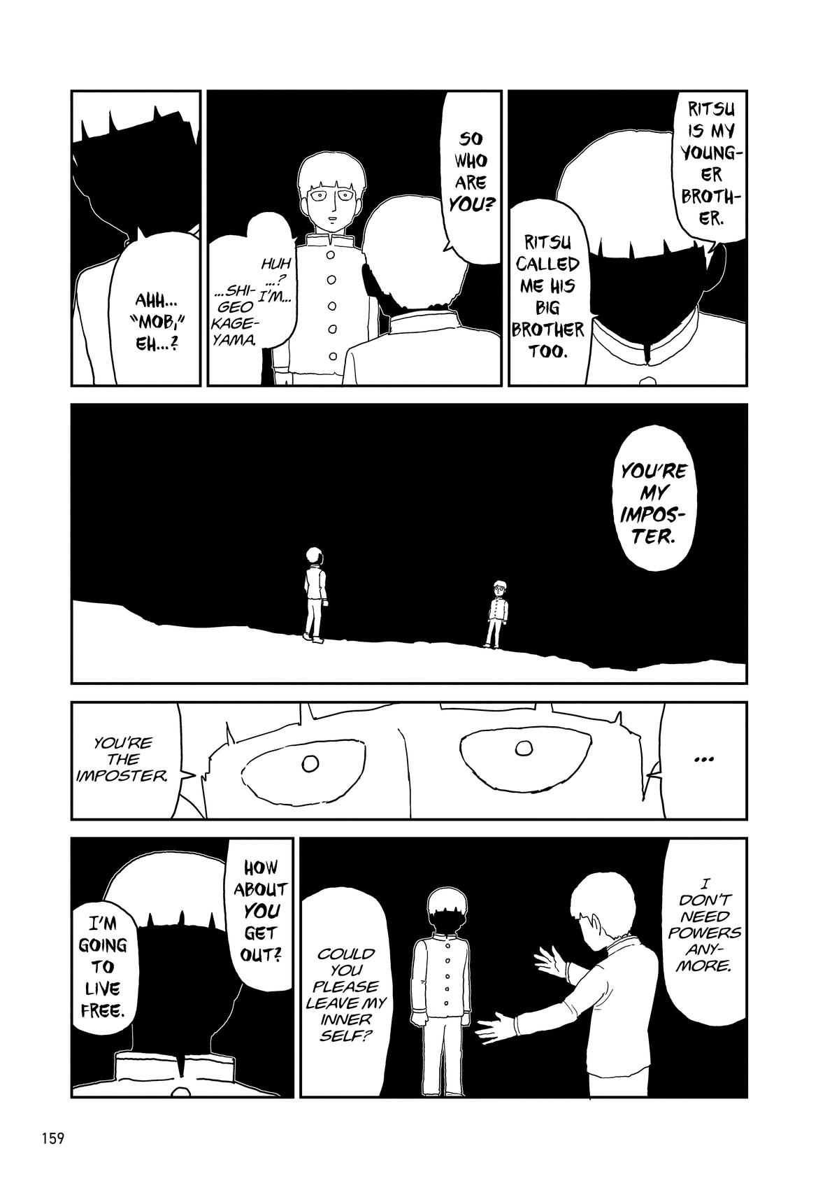 Mob Psycho 100 Chapter 100 - Page 158