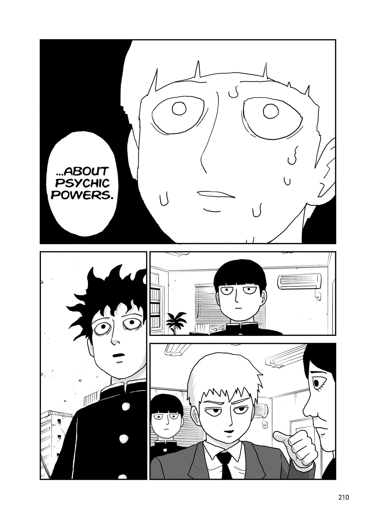 Mob Psycho 100 Chapter 100 - Page 209