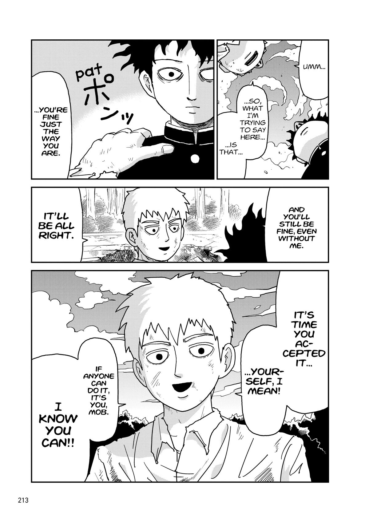 Mob Psycho 100 Chapter 100 - Page 212