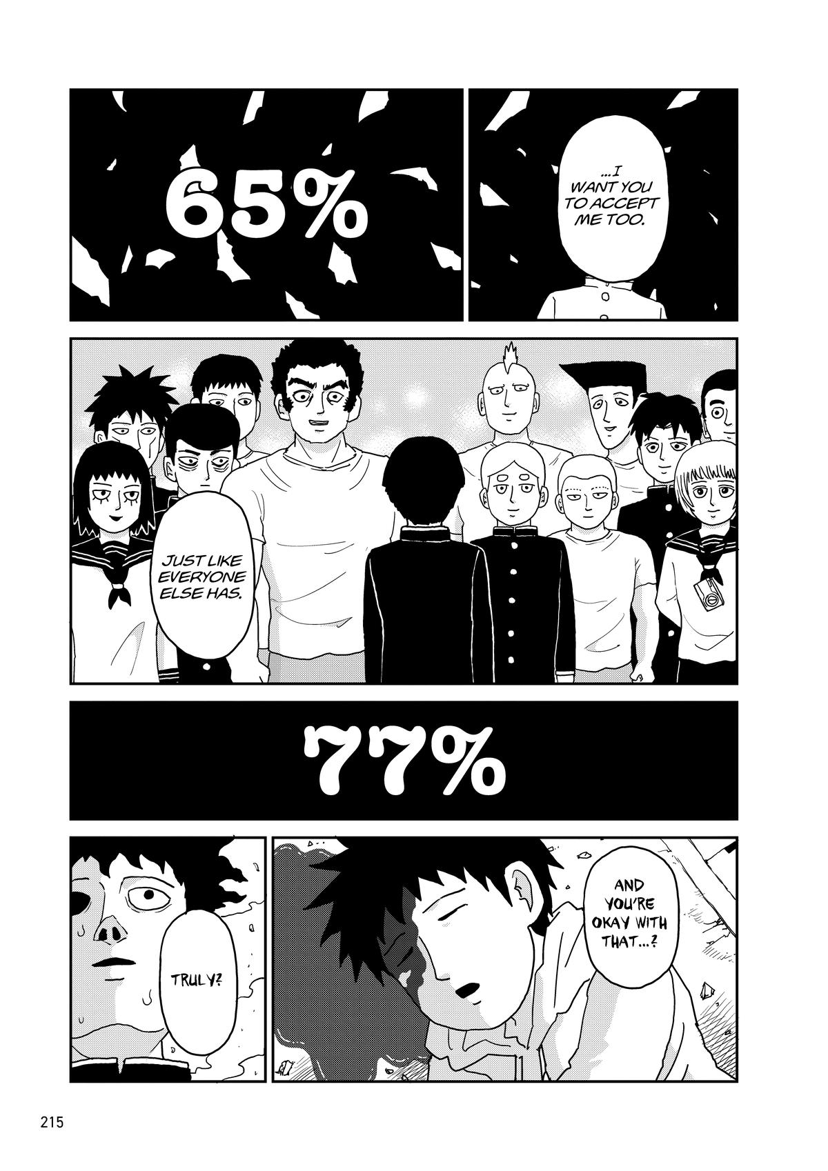 Mob Psycho 100 Chapter 100 - Page 214