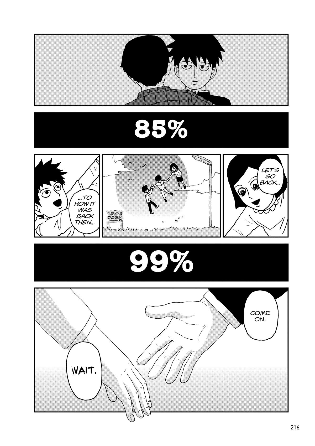 Mob Psycho 100 Chapter 100 - Page 215