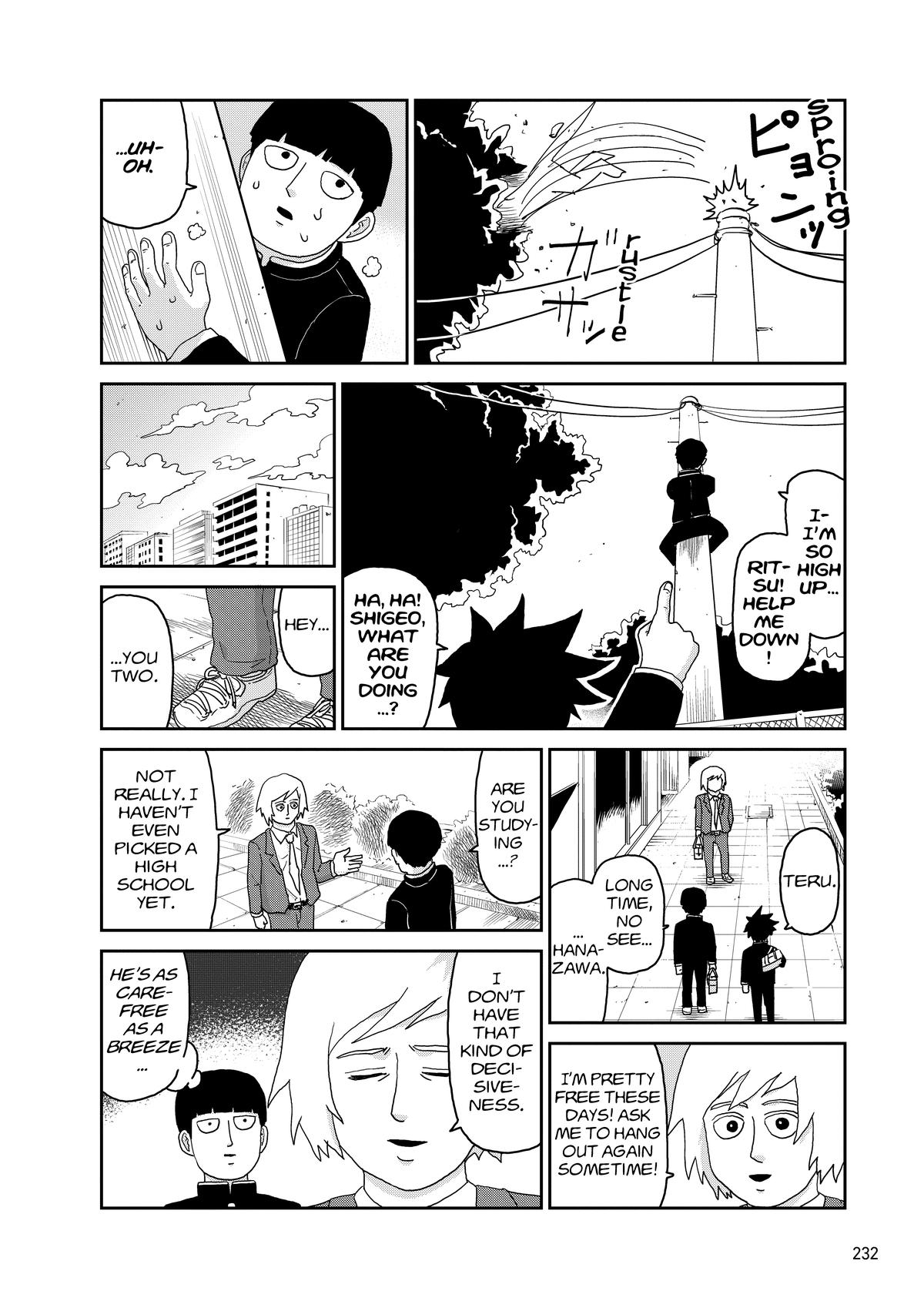 Mob Psycho 100 Chapter 101 - Page 8