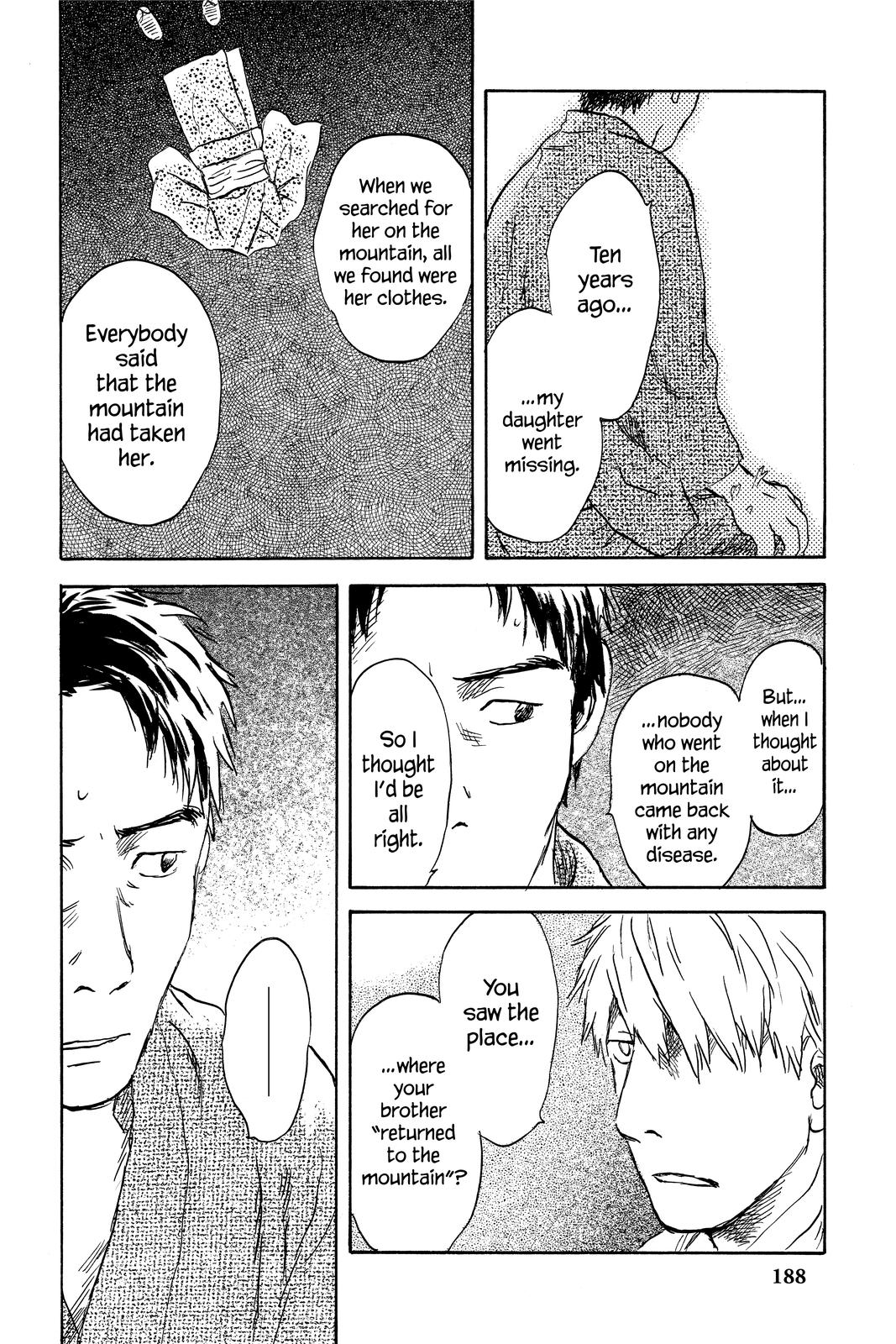 Mushishi Chapter 8 - Page 189