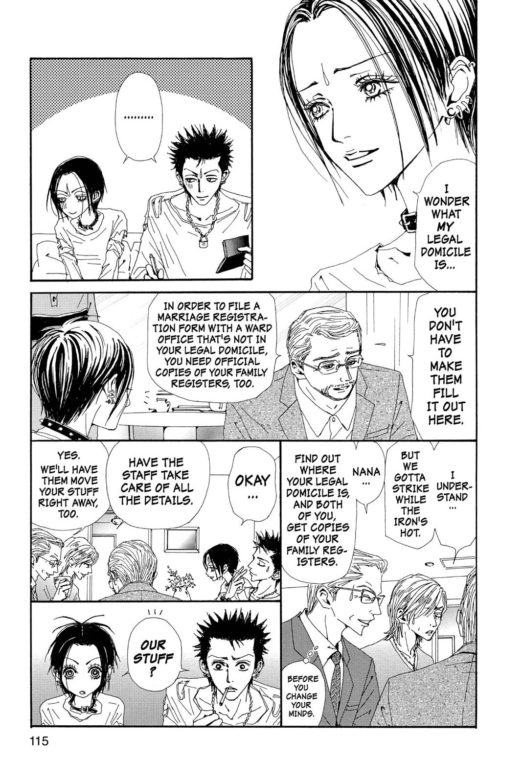 Nana Chapter 12 - Page 117