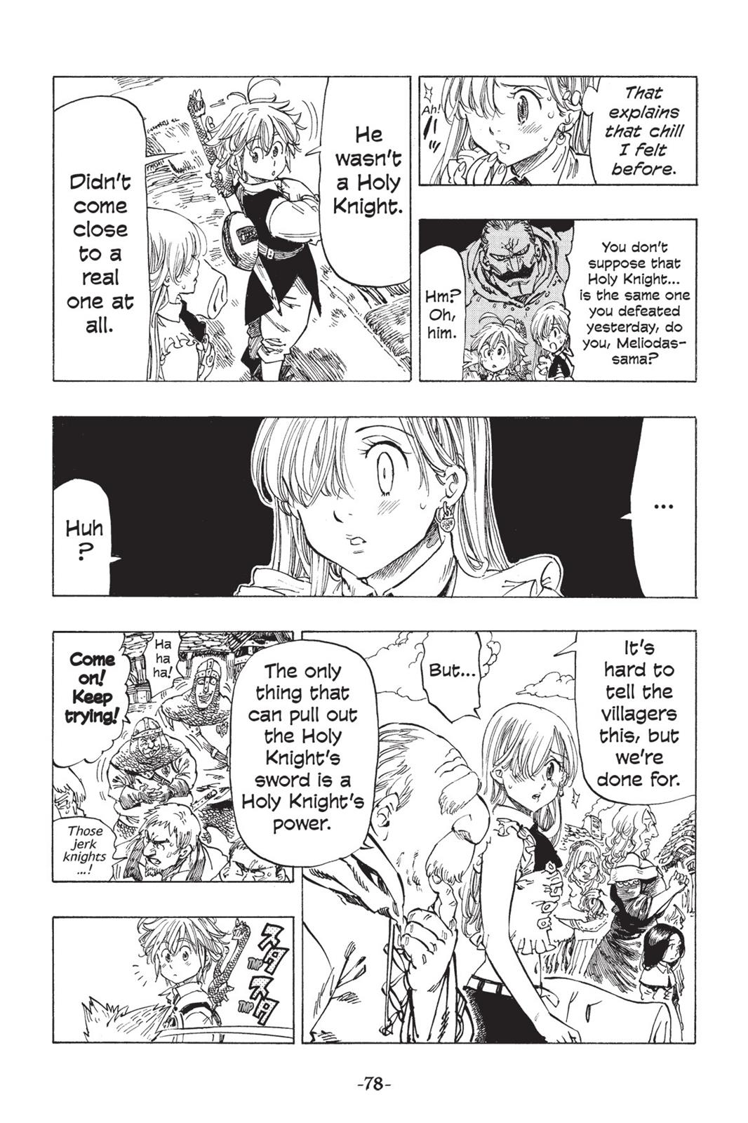 The Seven Deadly Sins Chapter 2 - Page 12