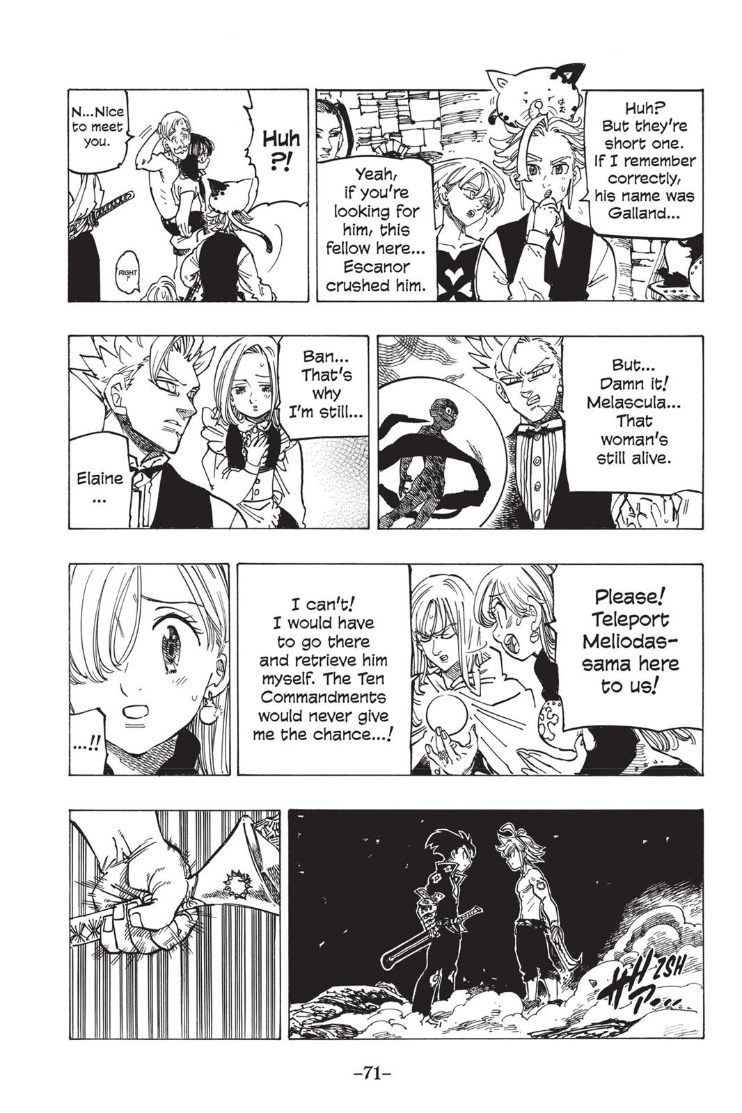 The Seven Deadly Sins Chapter 174 - Page 3