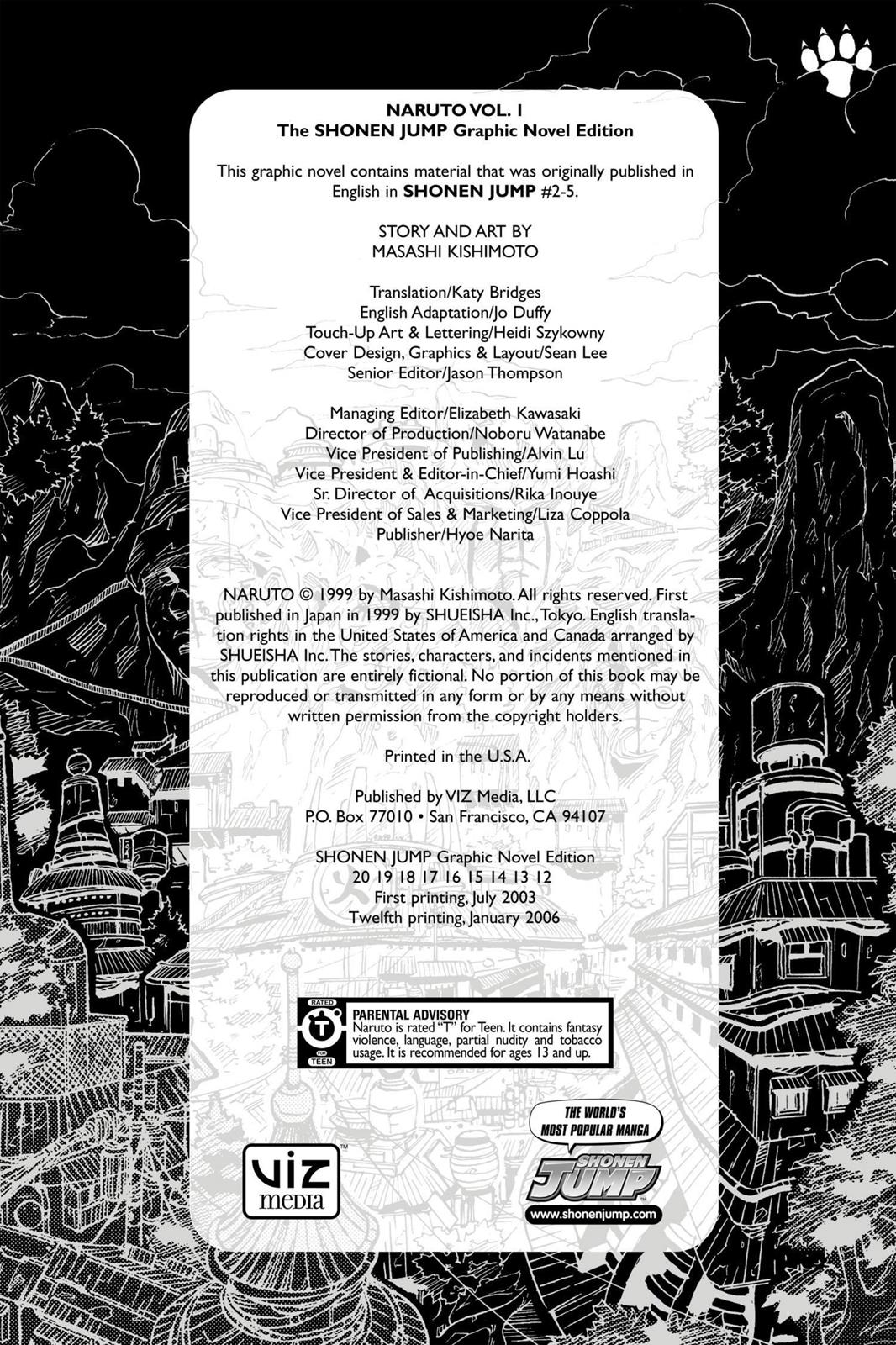 Naruto Chapter 1 - Page 3