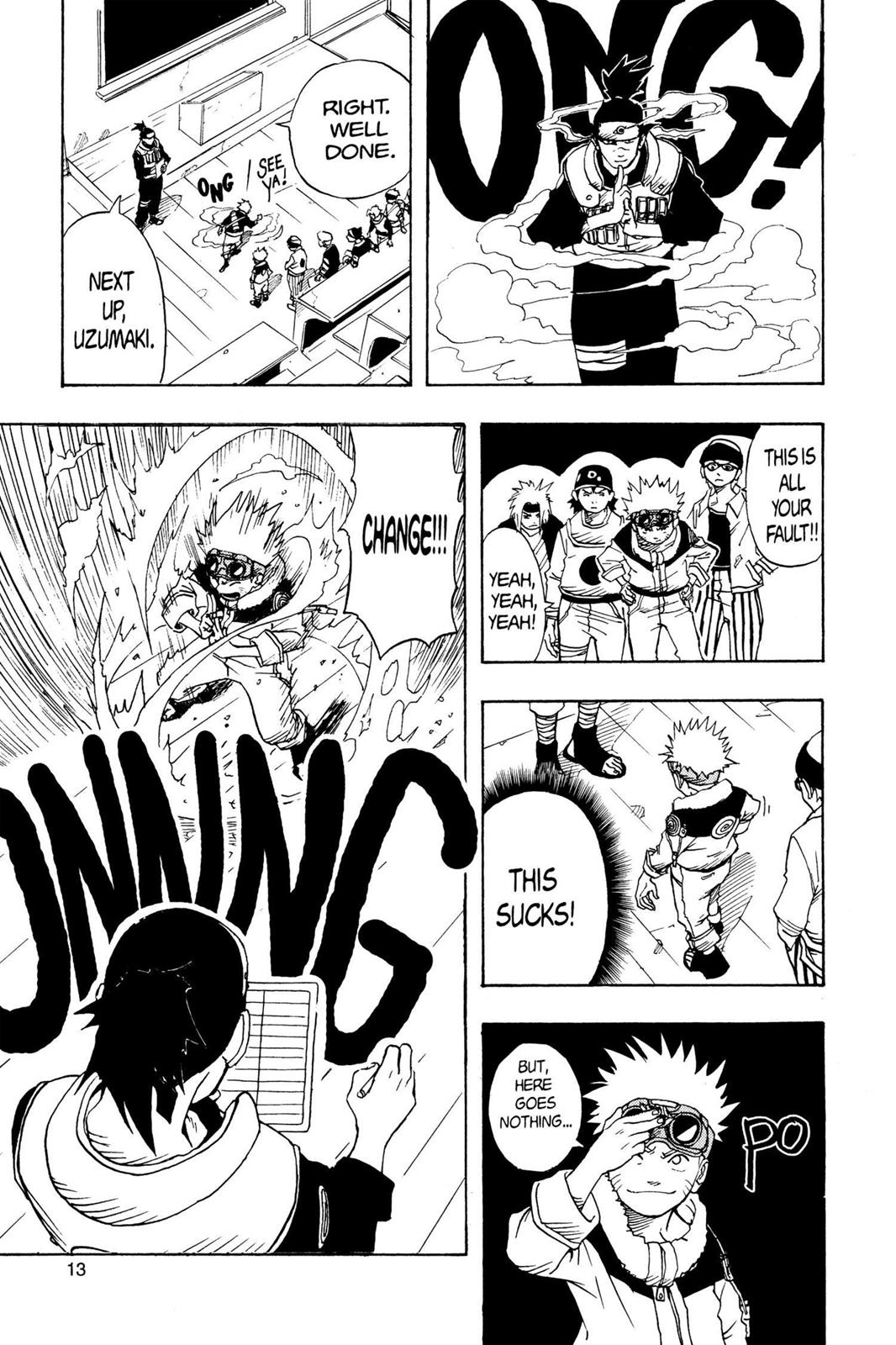 Naruto Chapter 1 - Page 13