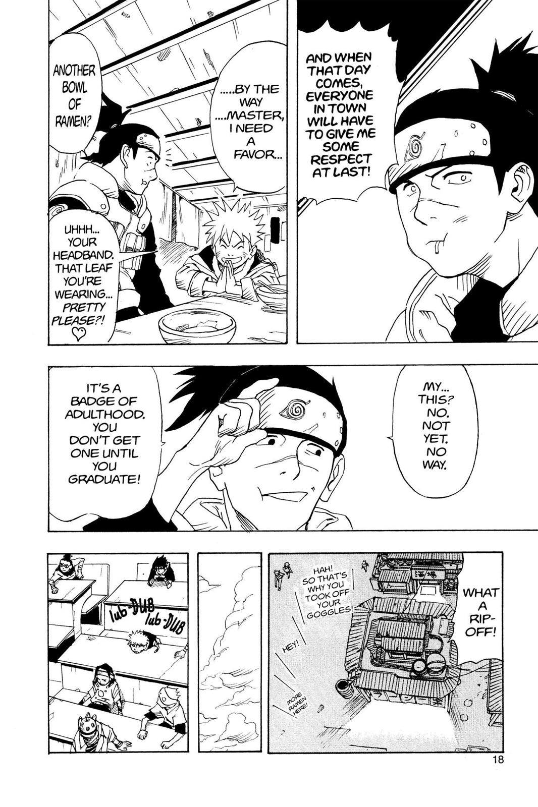 Naruto Chapter 1 - Page 18
