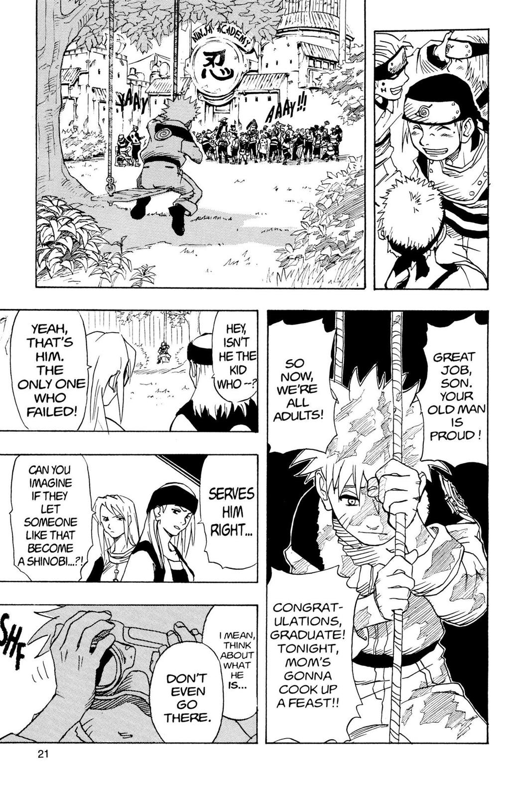 Naruto Chapter 1 - Page 21
