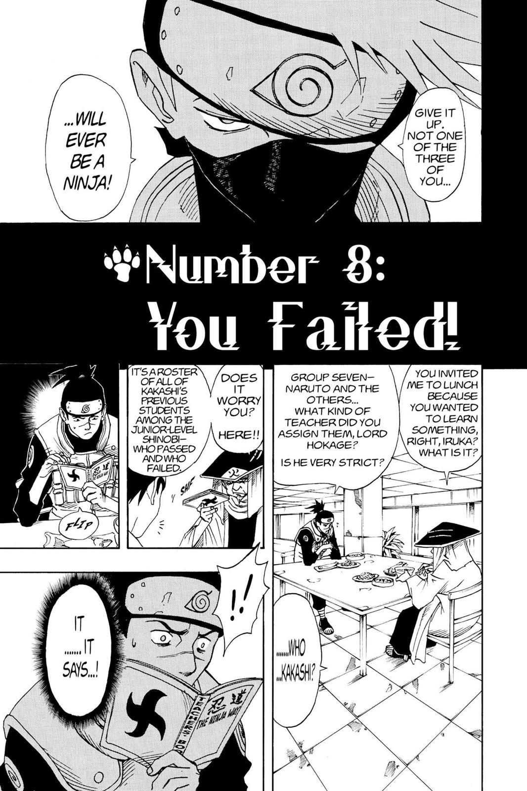 Naruto Chapter 8 - Page 8