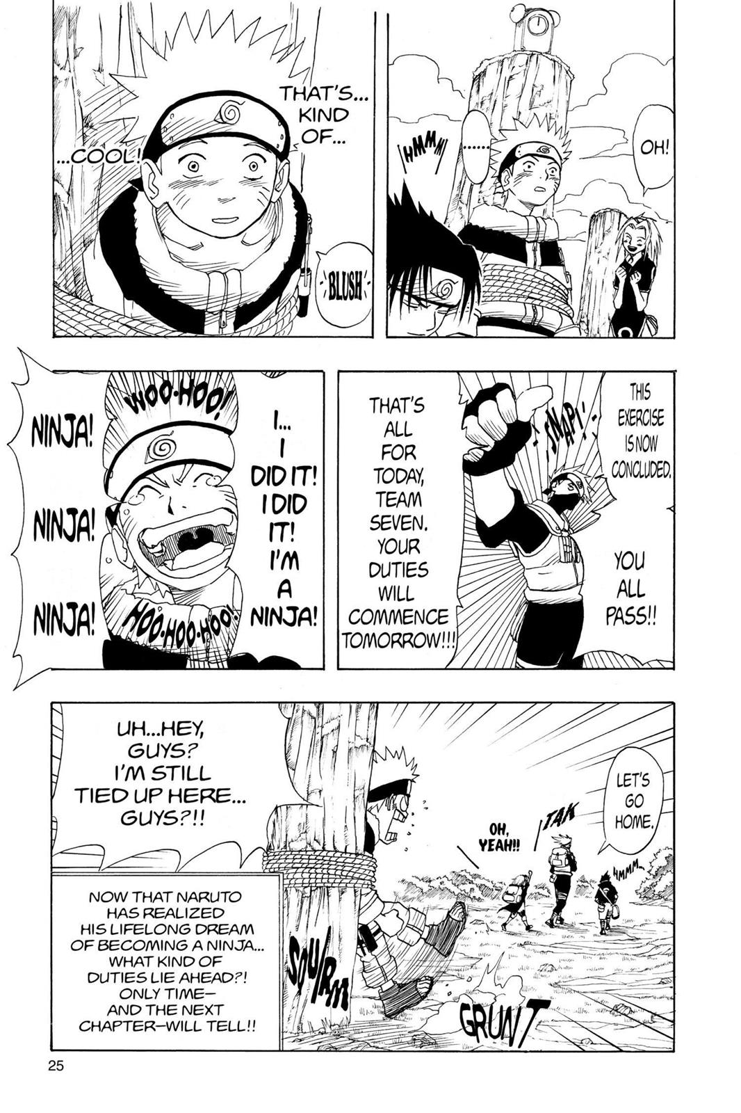 Naruto Chapter 8 - Page 25