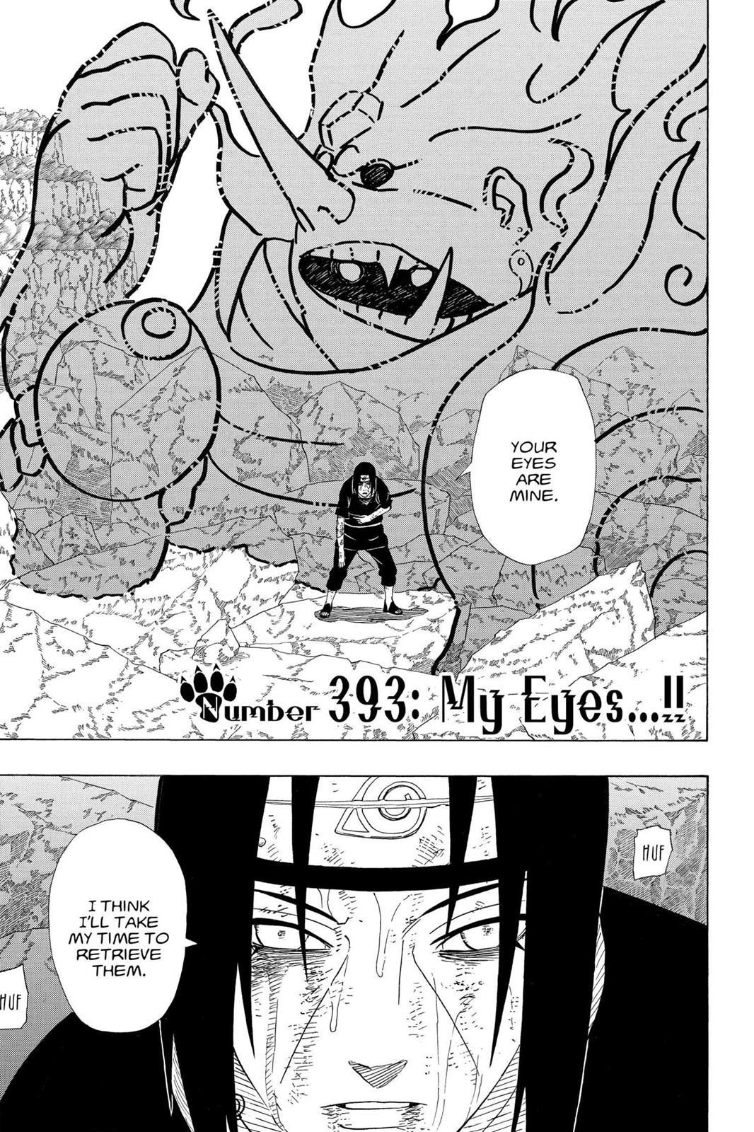 Naruto Chapter 393 - Page 3