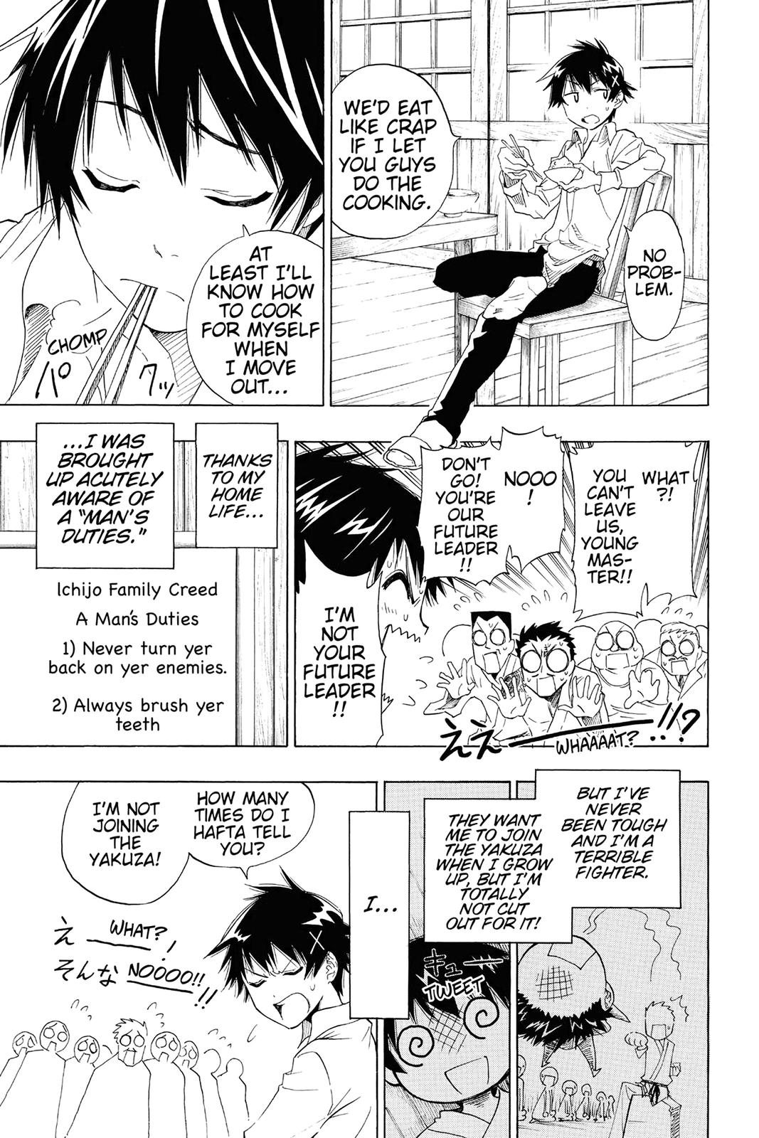 Nisekoi: False Love Chapter 1 - Page 11