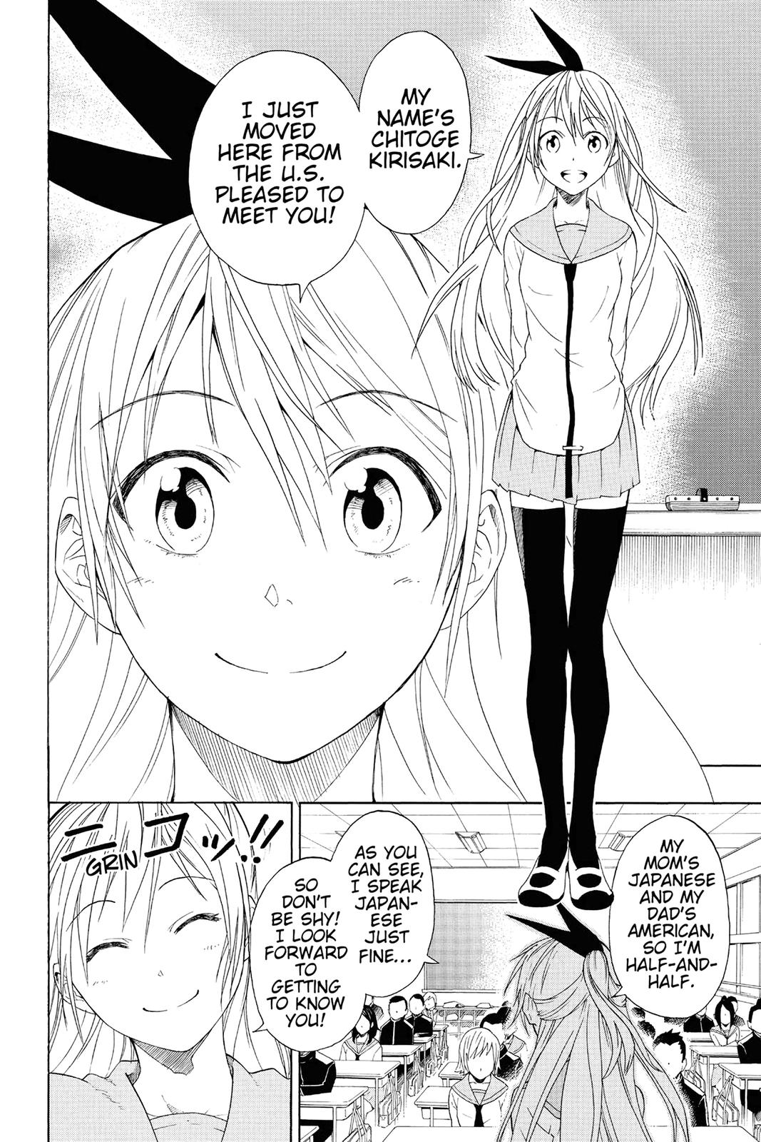 Nisekoi: False Love Chapter 1 - Page 20