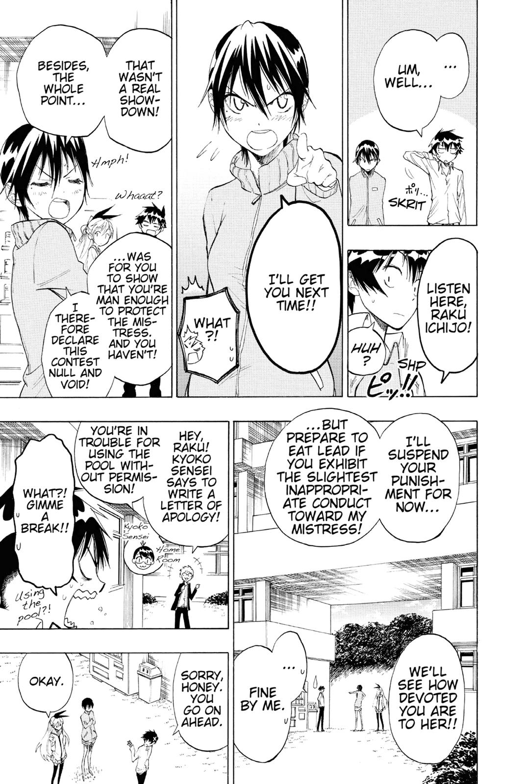 Nisekoi: False Love Chapter 17 - Page 19