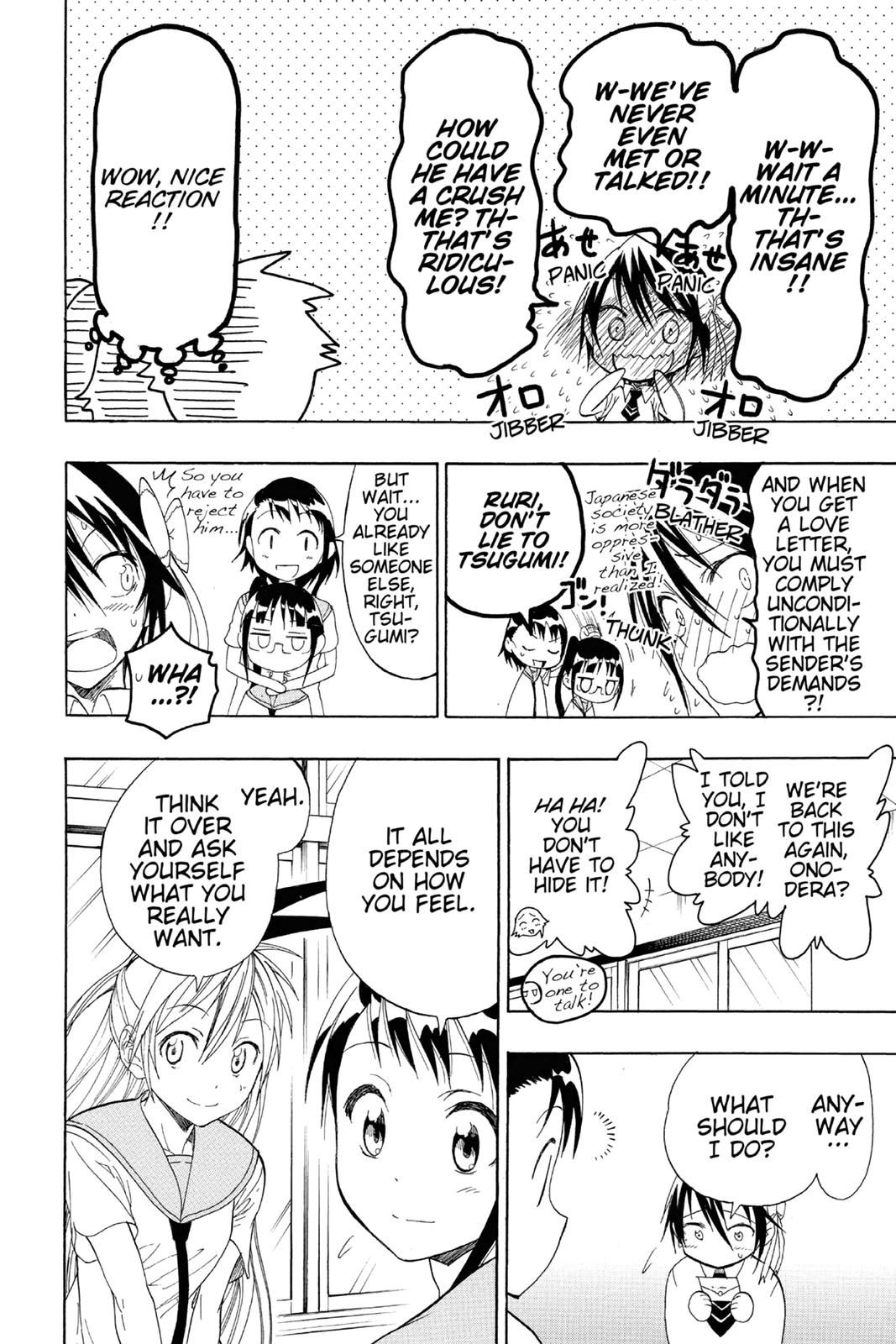 Nisekoi: False Love Chapter 26 - Page 12